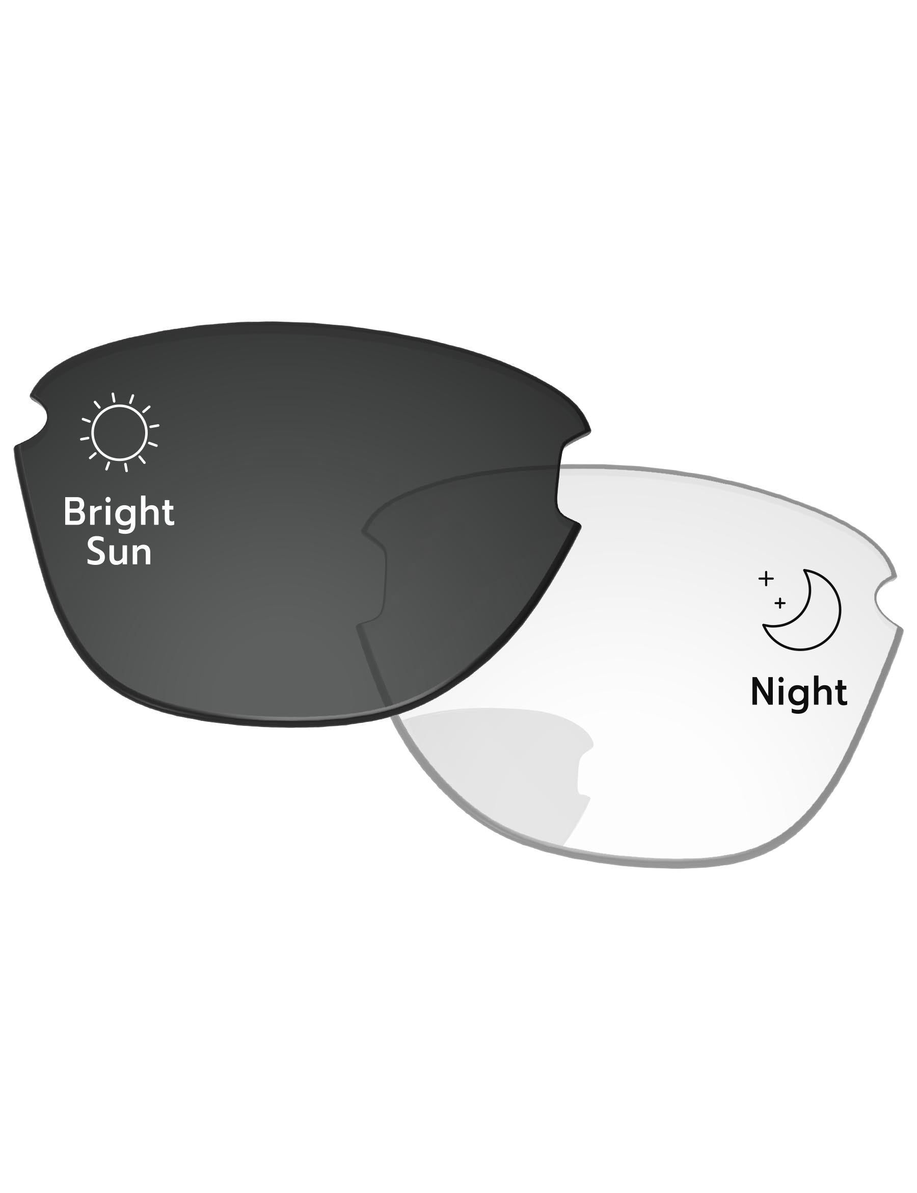 Eclipse Gray Photochromic Blue Light Blocking-Pro+