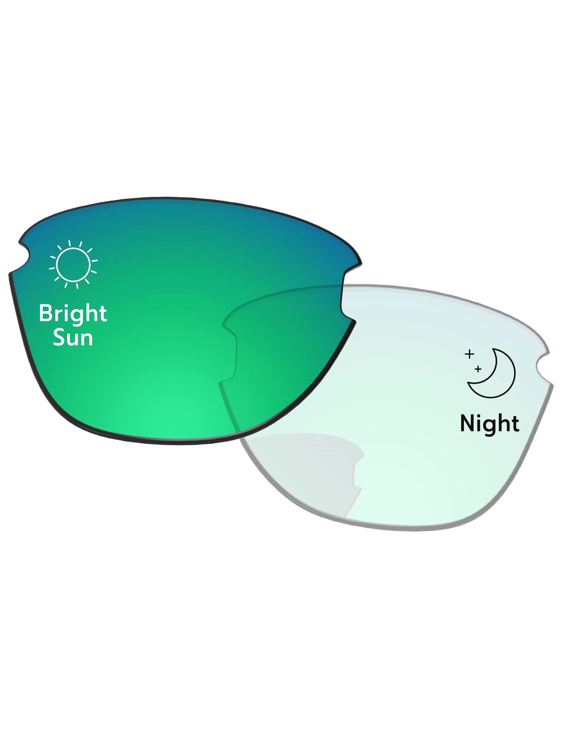 Eclipse Green Shield Photochromic-Pro+