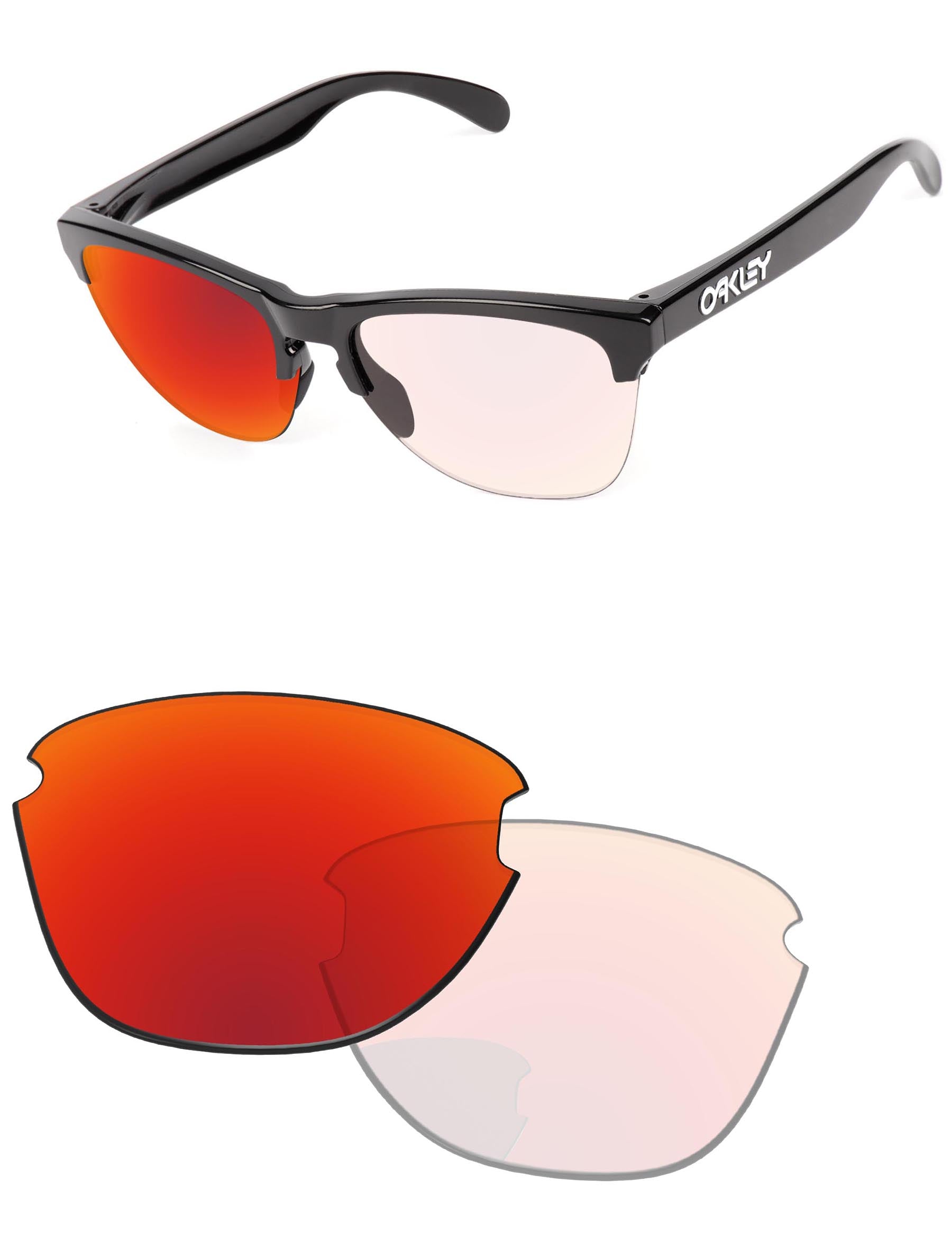 Eclipse Red Shield Photochromic-Pro+