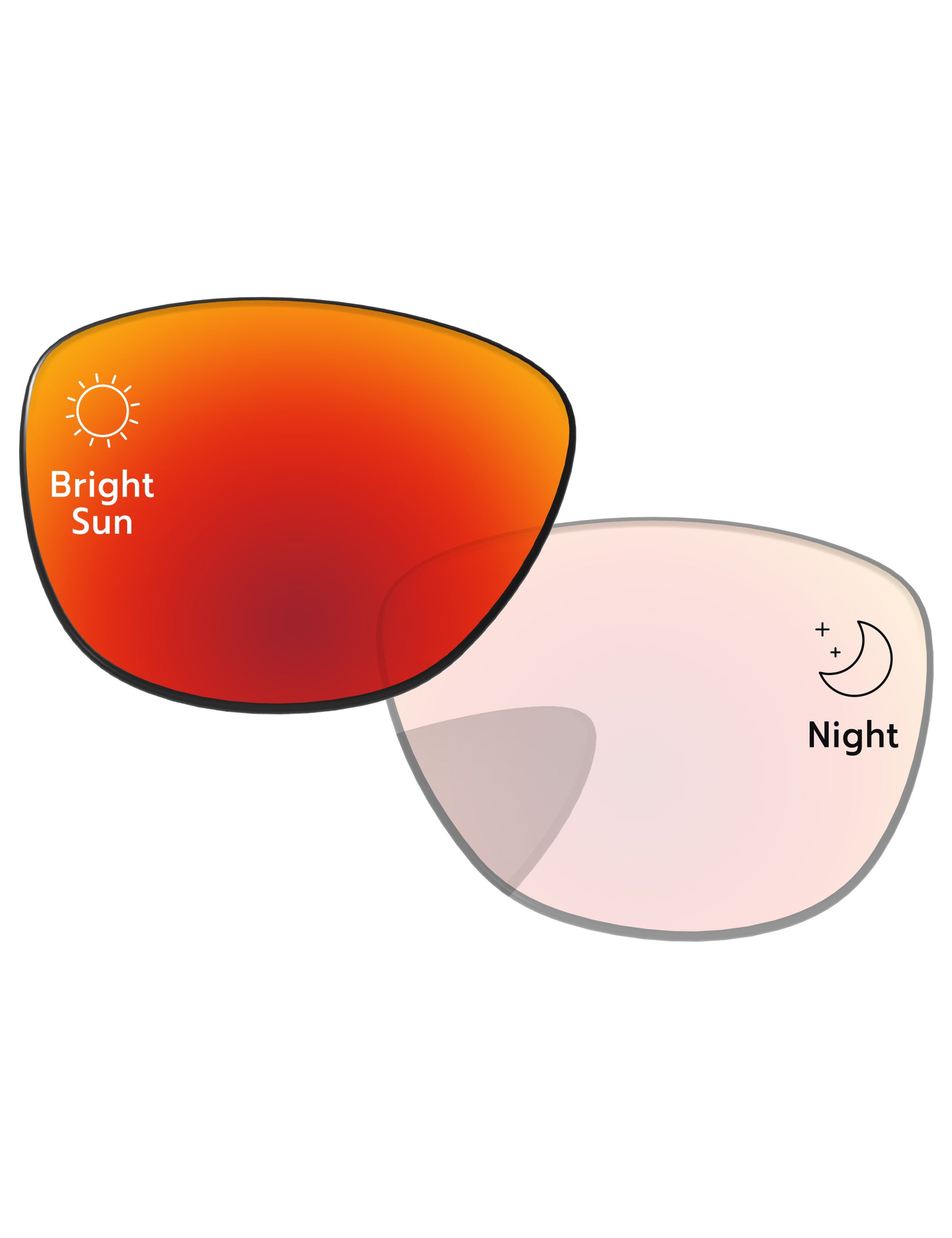 Eclipse Red Shield Photochromic-Pro+