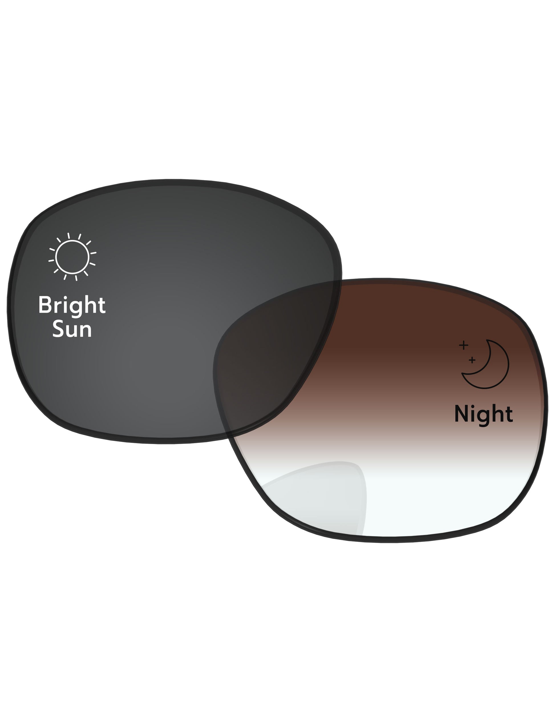 Brown Gradient Gray Photochromic-Standard