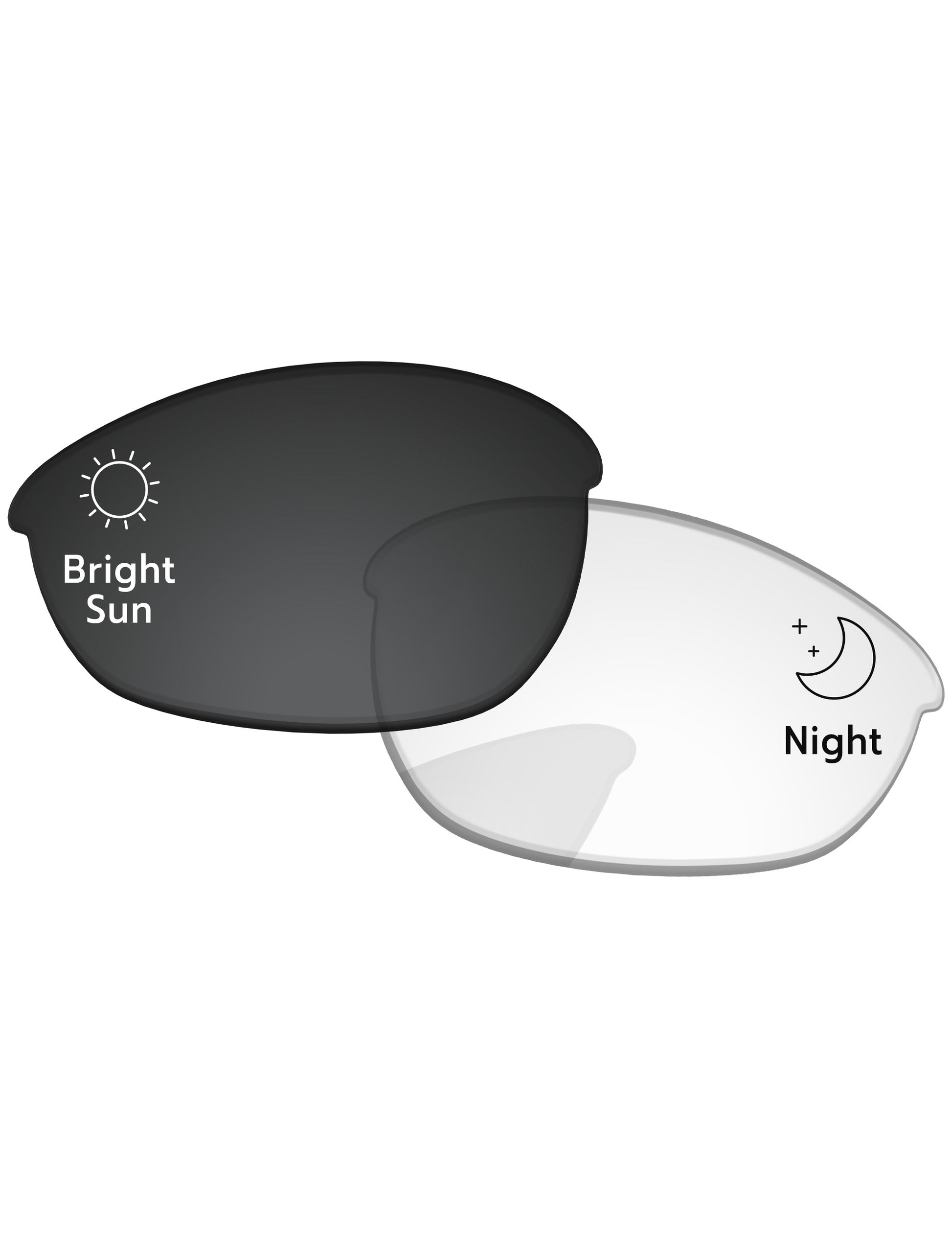 Eclipse Gray Photochromic Blue Light Blocking-Pro+