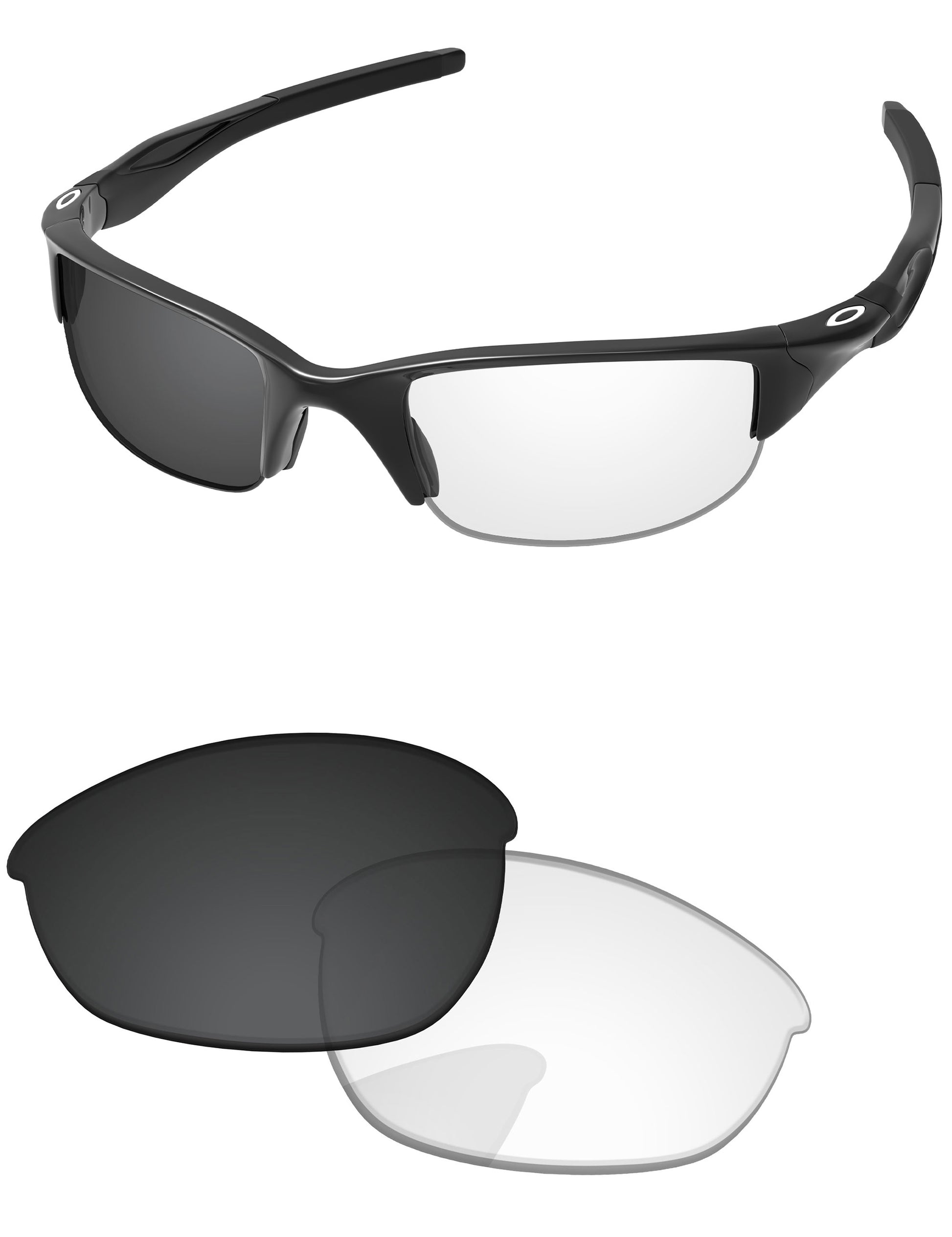 Eclipse Gray Photochromic Blue Light Blocking-Pro+