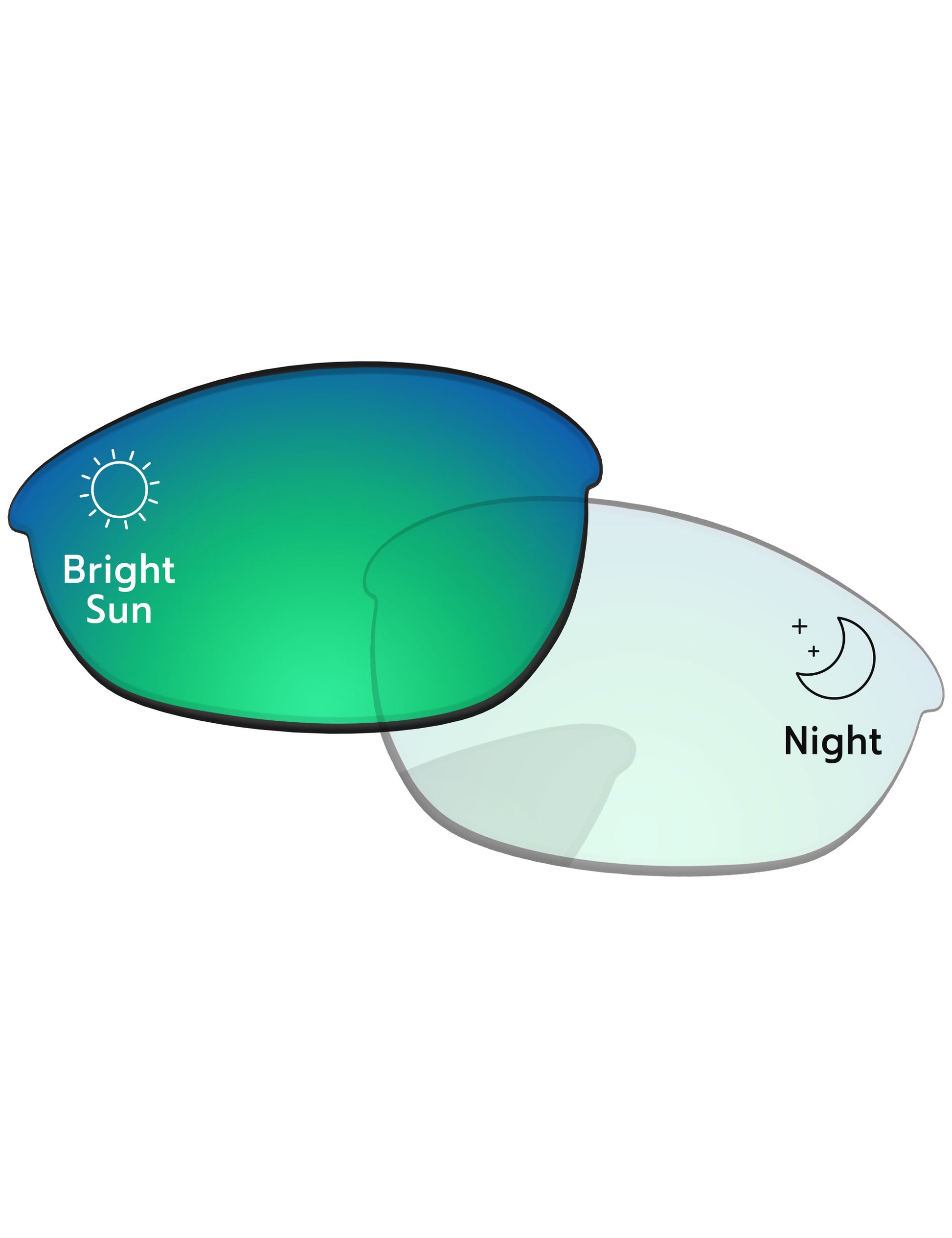 Eclipse Green Shield Photochromic-Pro+