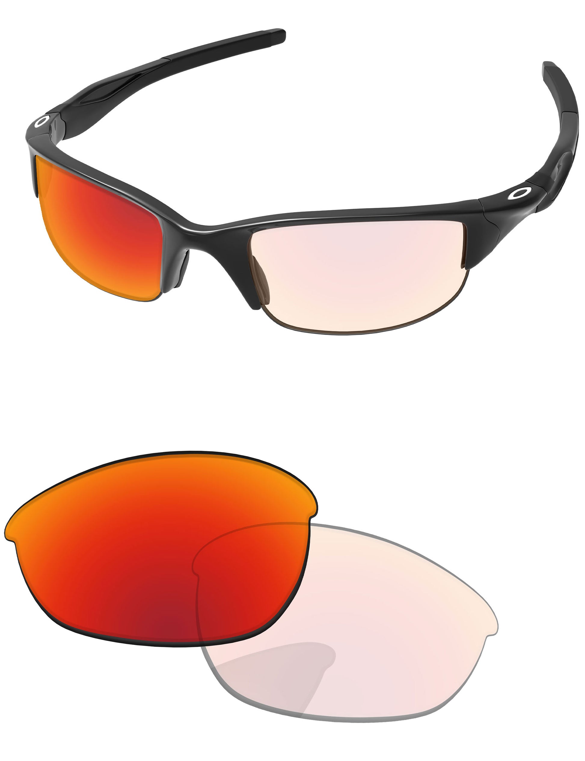 Eclipse Red Shield Photochromic-Pro+