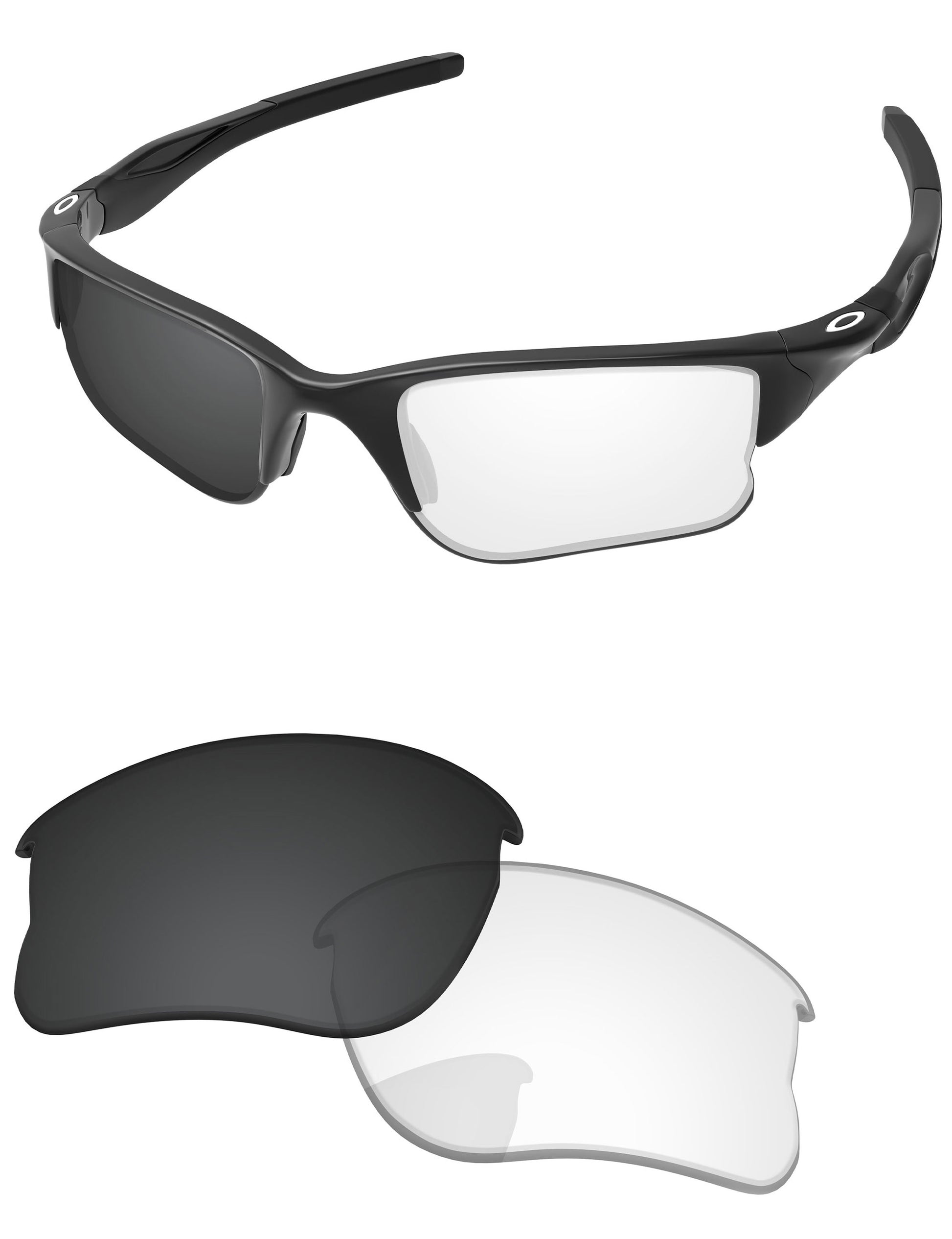 Eclipse Gray Photochromic Blue Light Blocking-Pro+