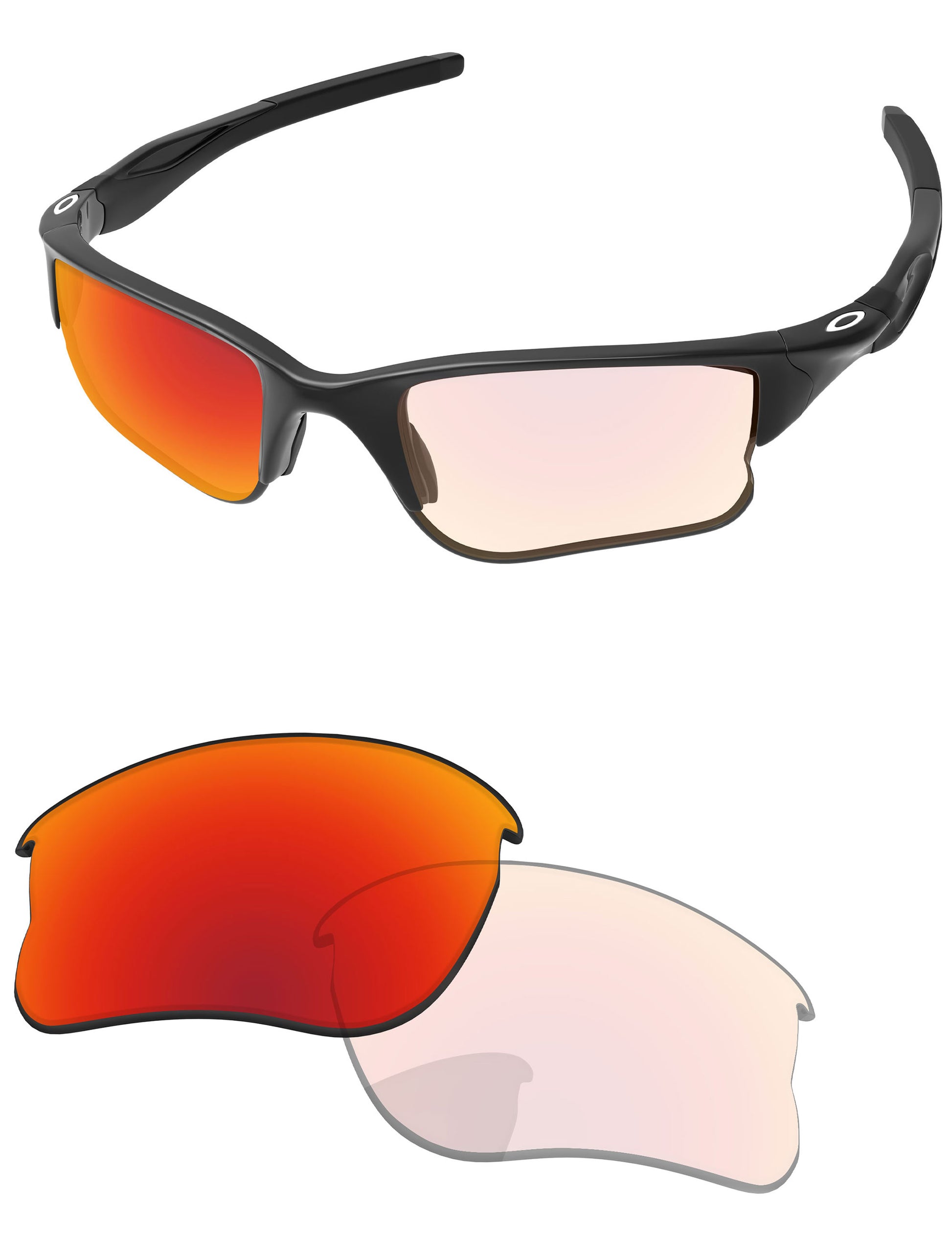 Eclipse Red Shield Photochromic-Pro+