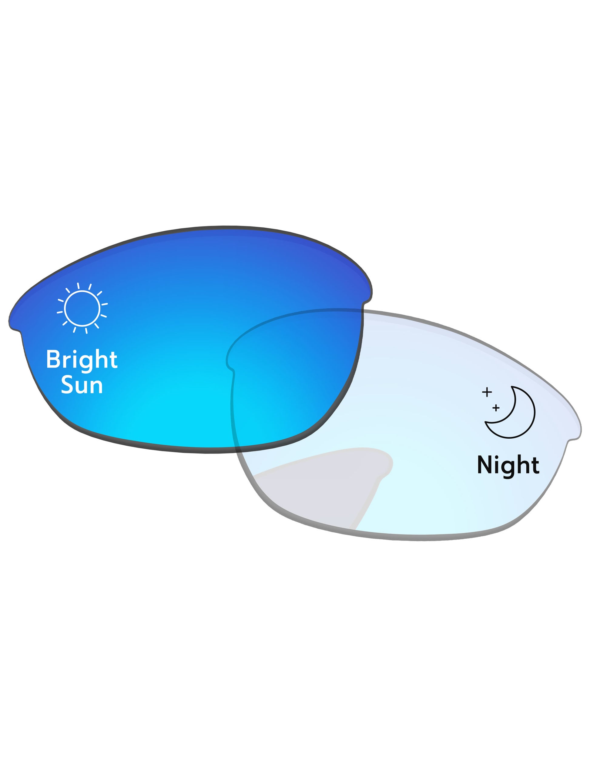 Eclipse Blue Shield Photochromic-Pro+