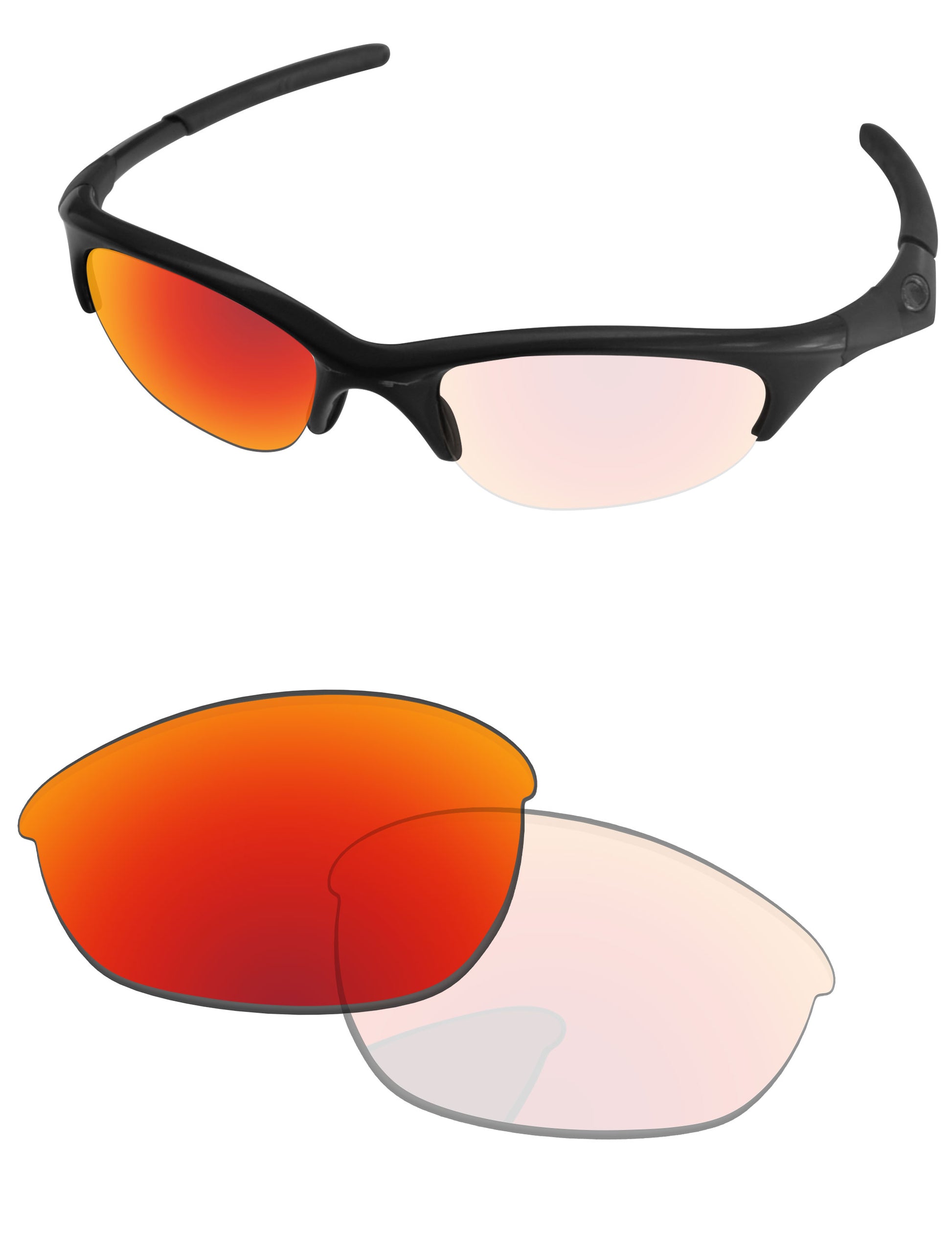 Eclipse Red Shield Photochromic-Pro+