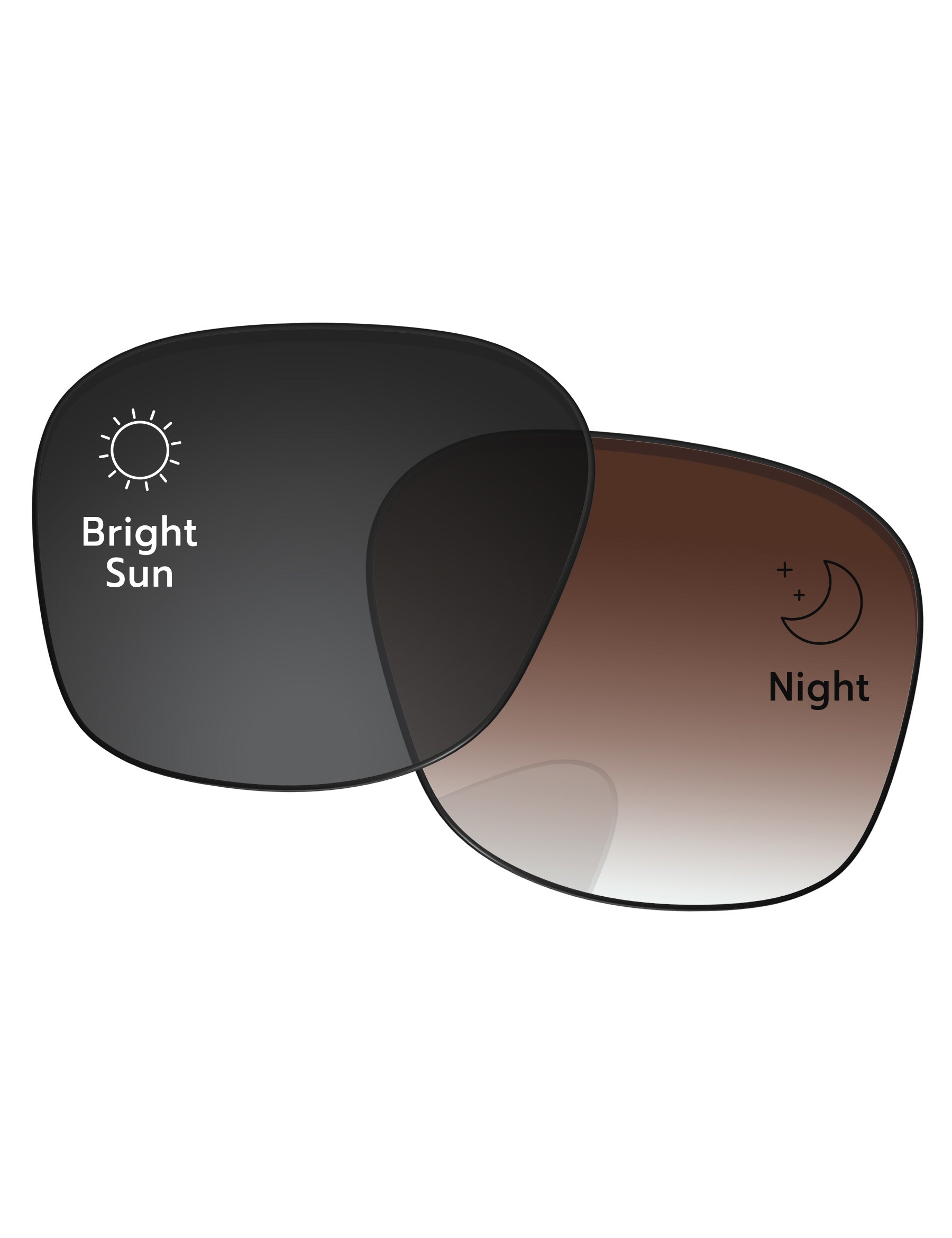 Brown Gradient Gray Photochromic-Standard