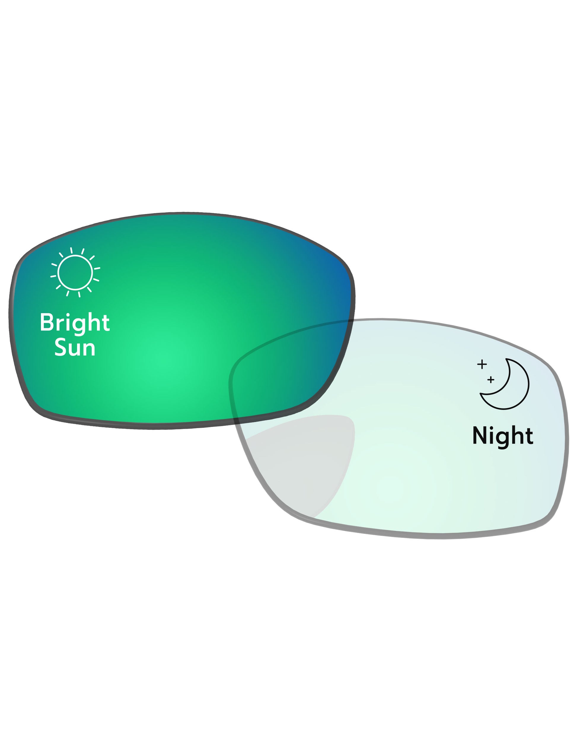 Eclipse Green Shield Photochromic-Pro+