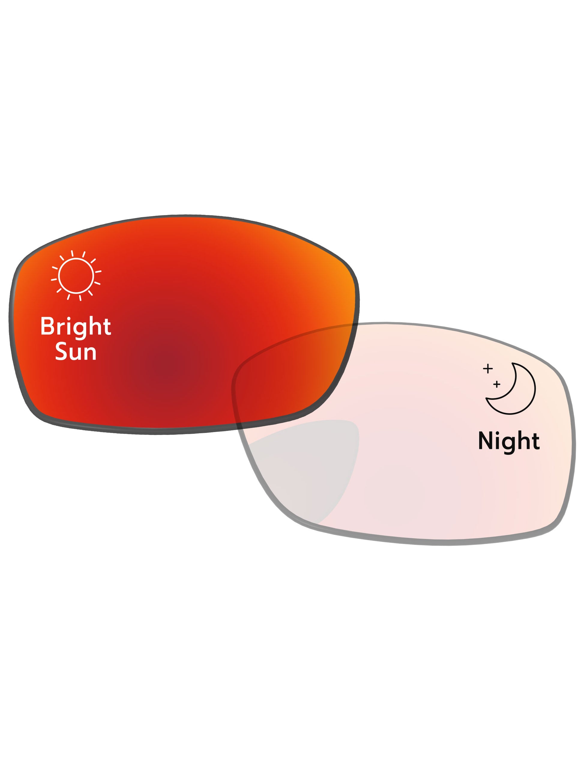 Eclipse Red Shield Photochromic-Pro+