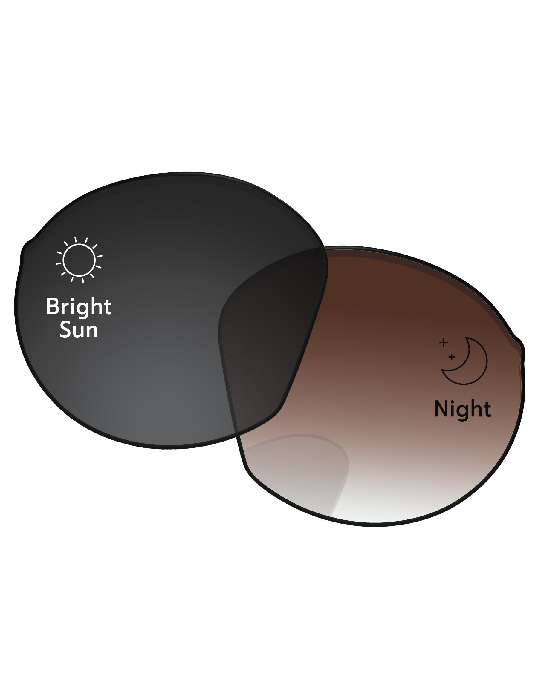 Brown Gradient Gray Photochromic-Standard