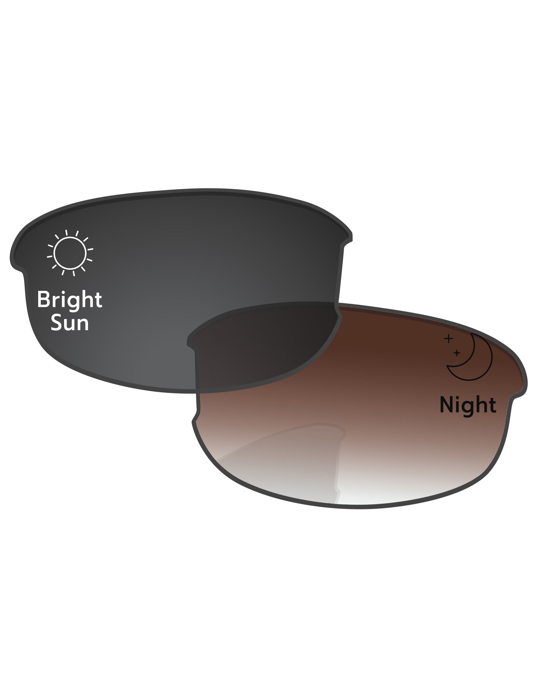 Brown Gradient Gray Photochromic-Standard