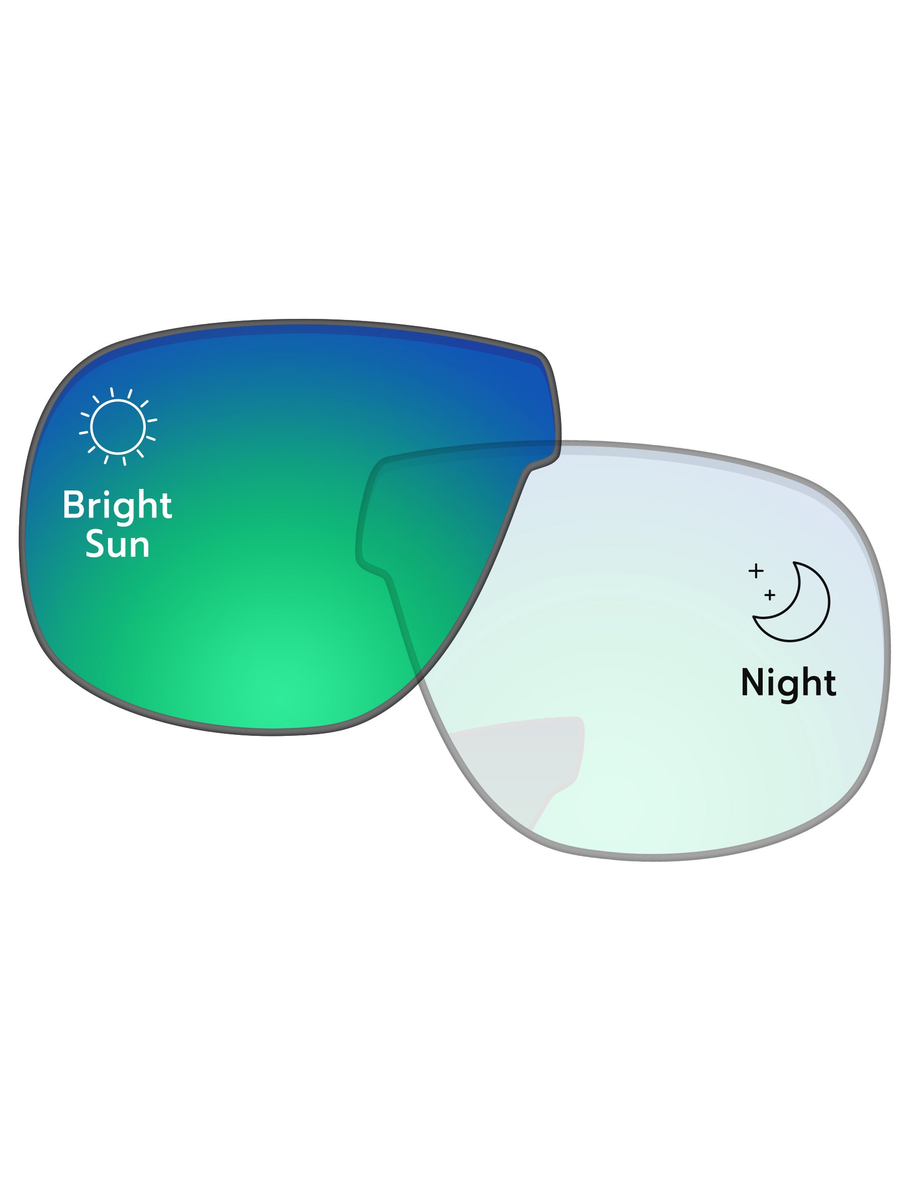Adapt Green Shield Photochromic-Pro+