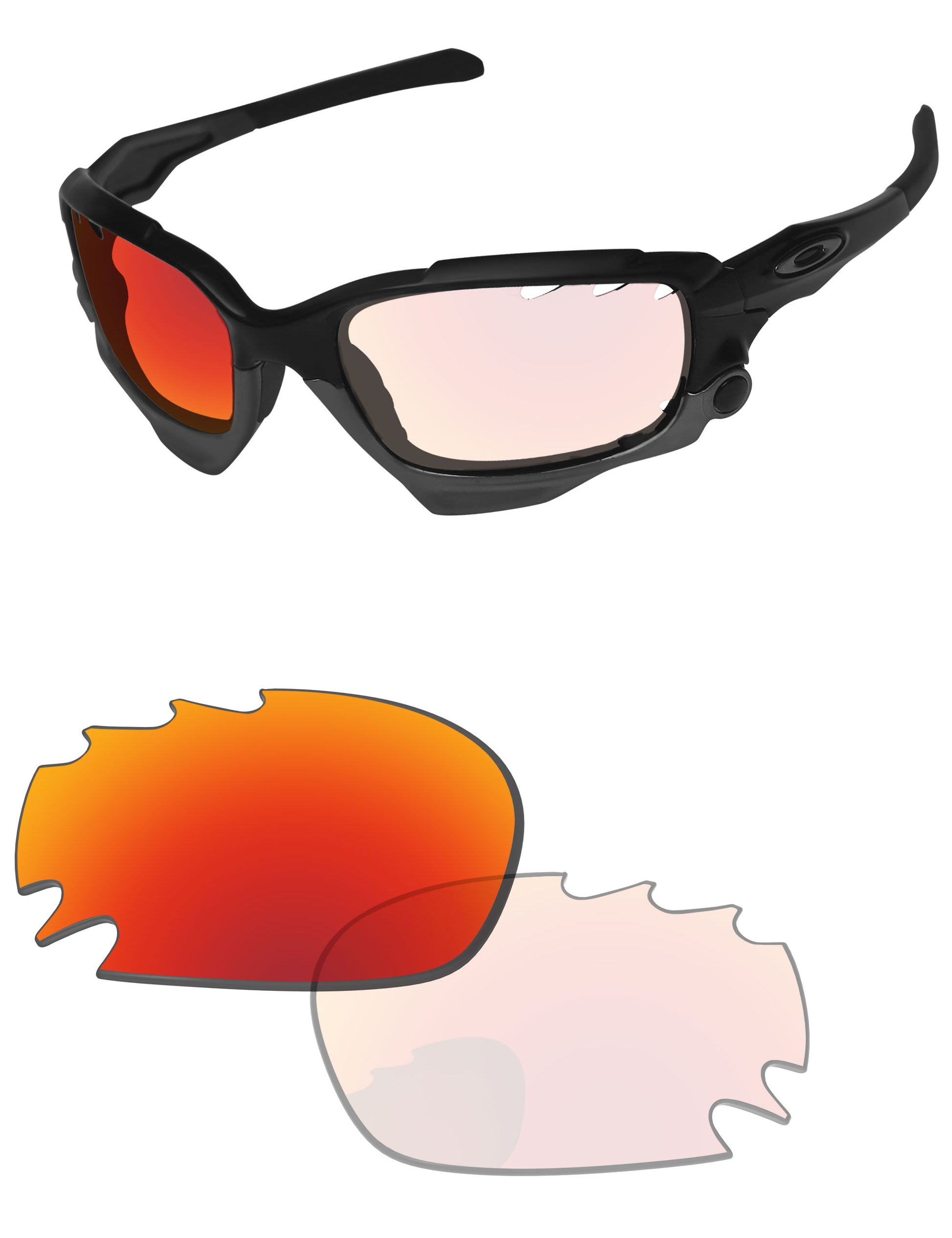 Eclipse Red Shield Photochromic-Pro+