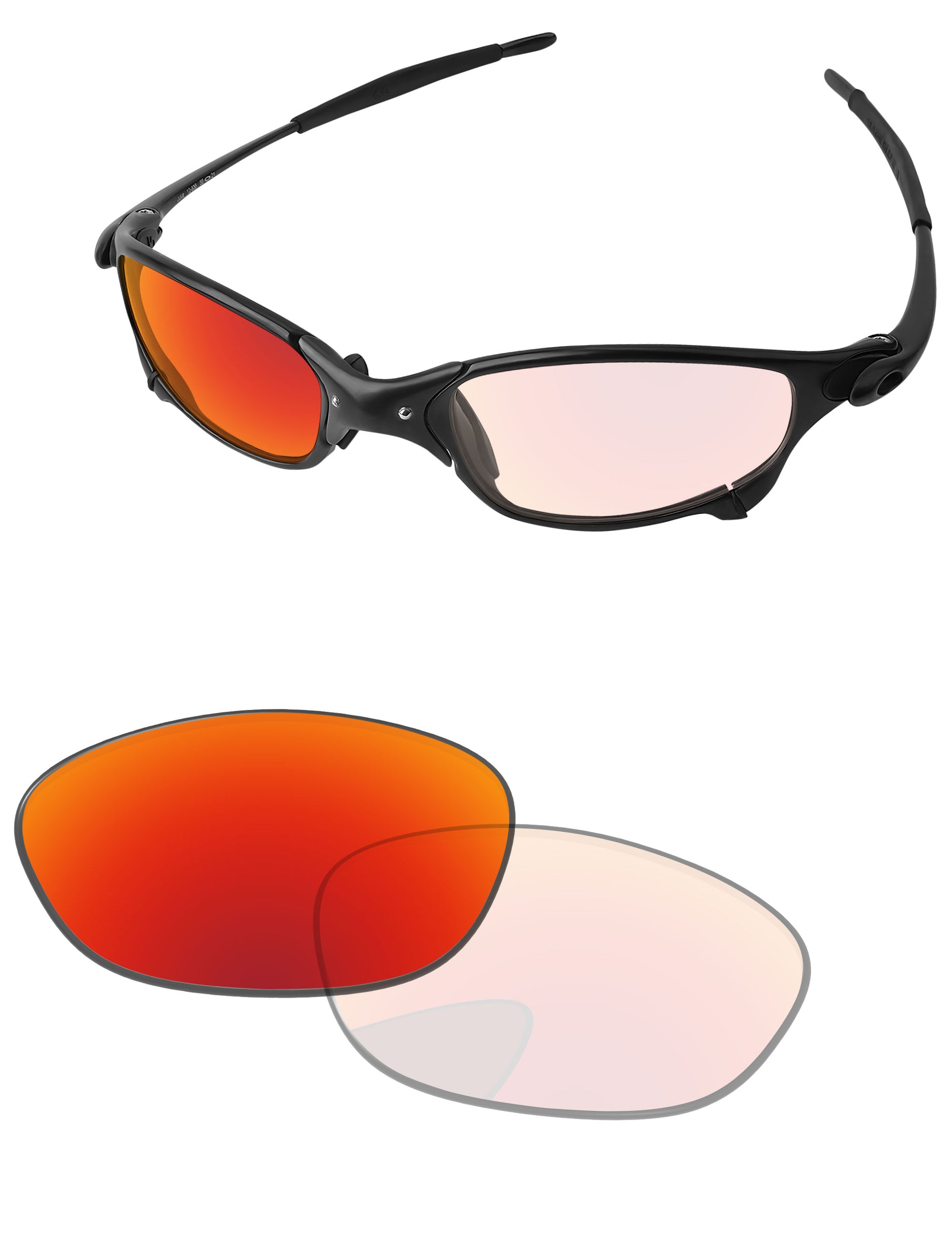 Eclipse Red Shield Photochromic-Pro+
