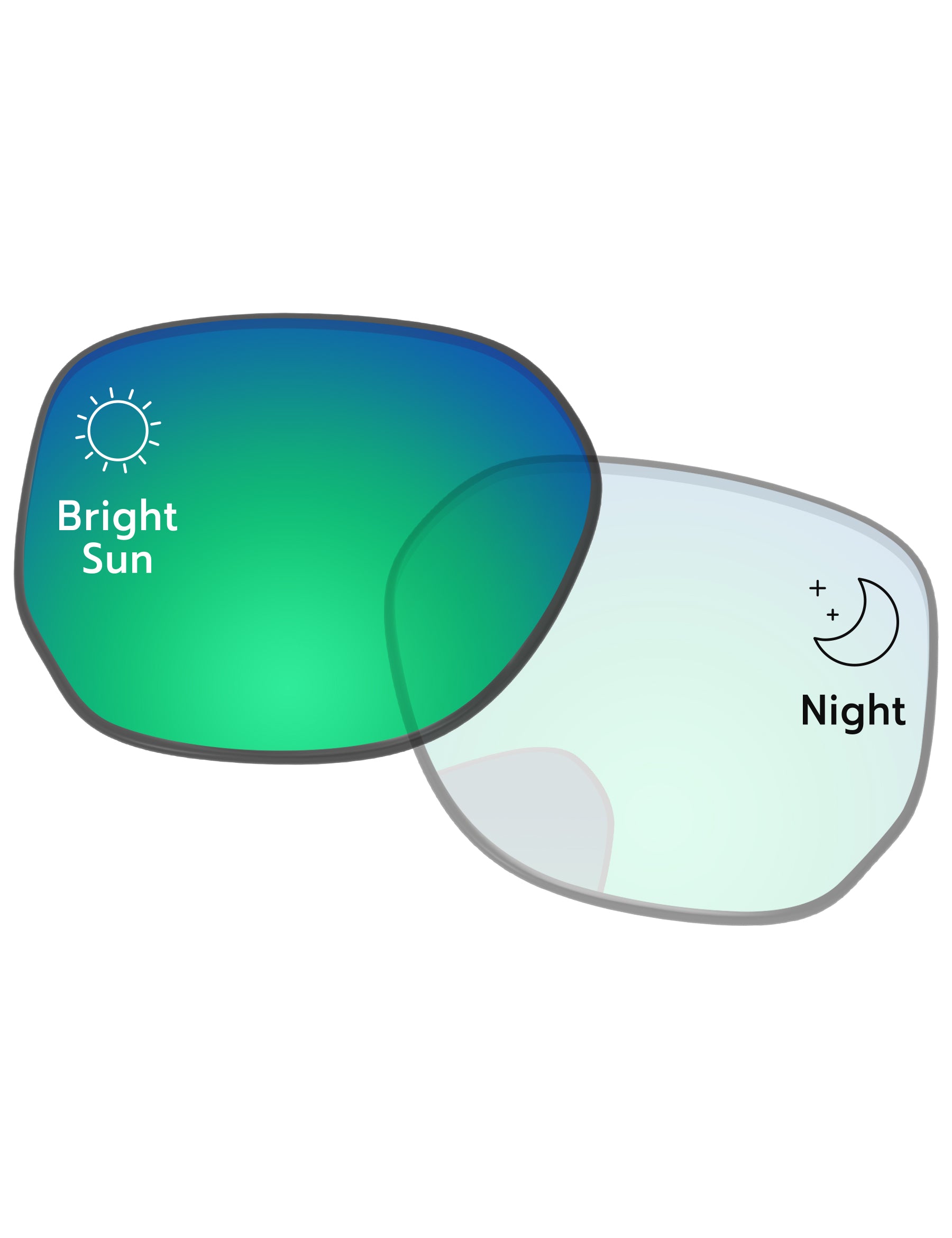 Eclipse Green Shield Photochromic-Pro+