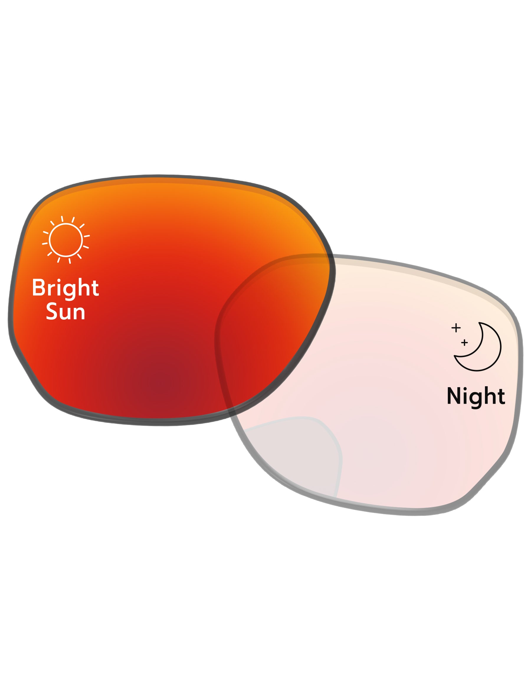 Eclipse Red Shield Photochromic-Pro+