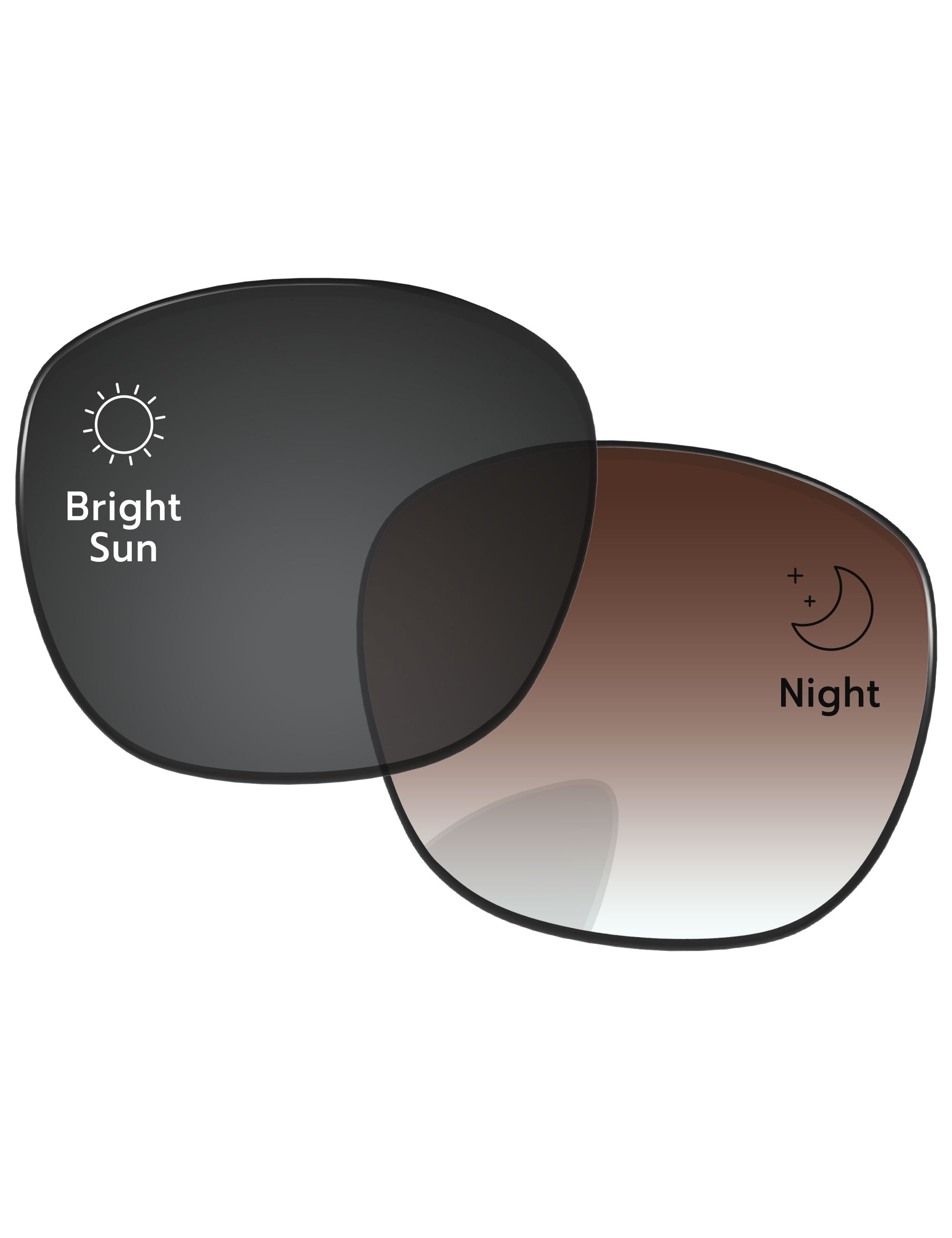 Brown Gradient Gray Photochromic-Standard