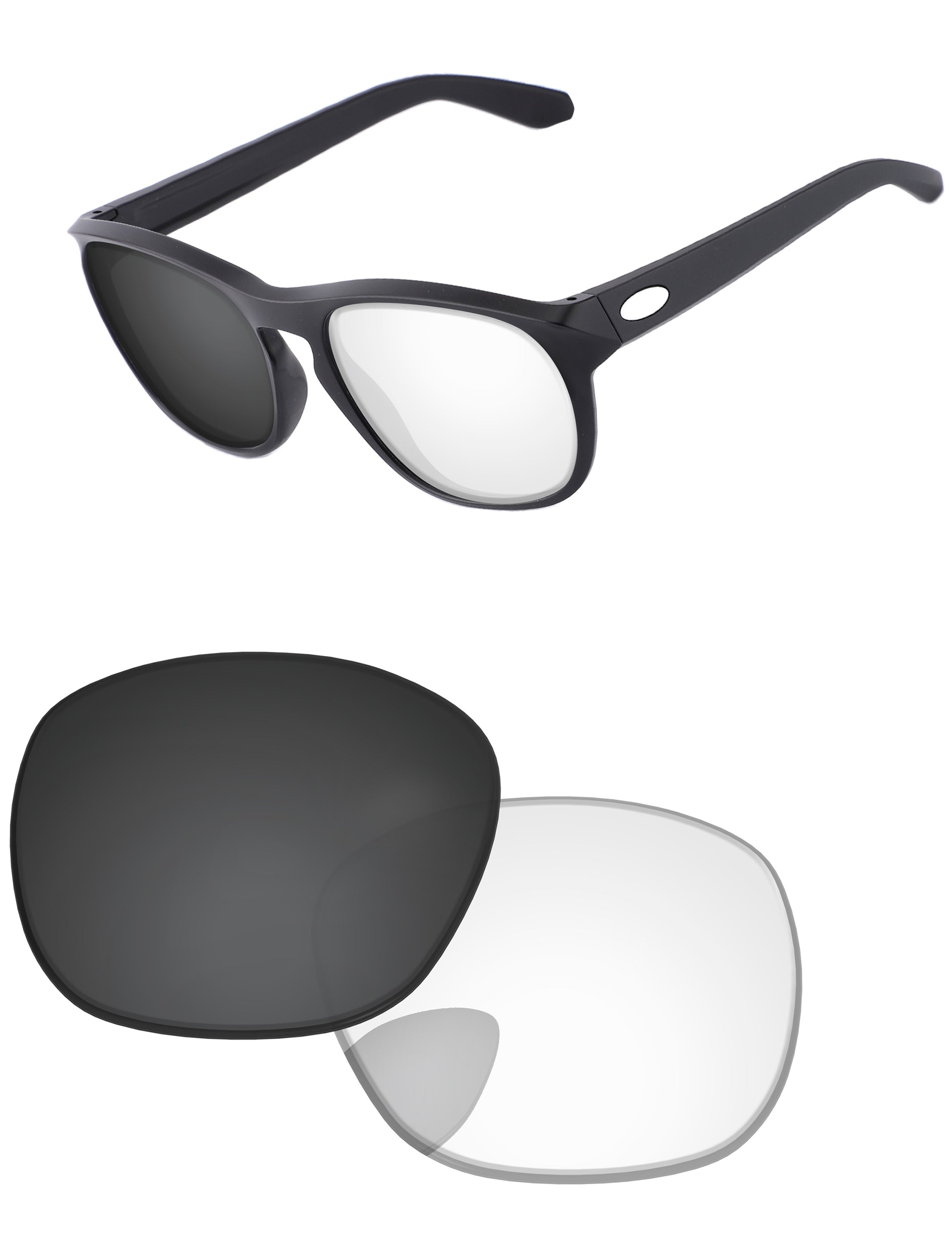 Eclipse Gray Photochromic Blue Light Blocking-Pro+