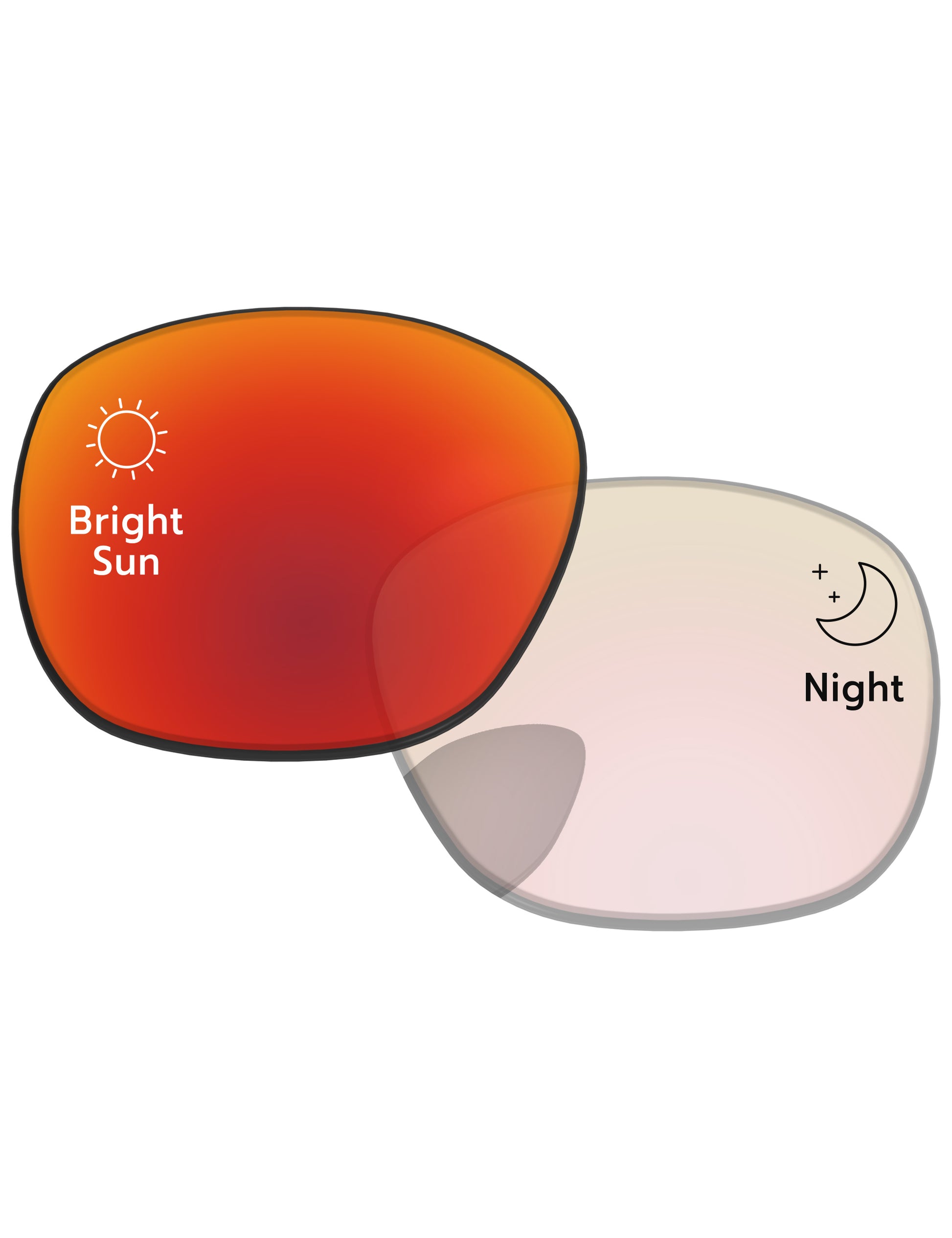 Eclipse Red Shield Photochromic-Pro+