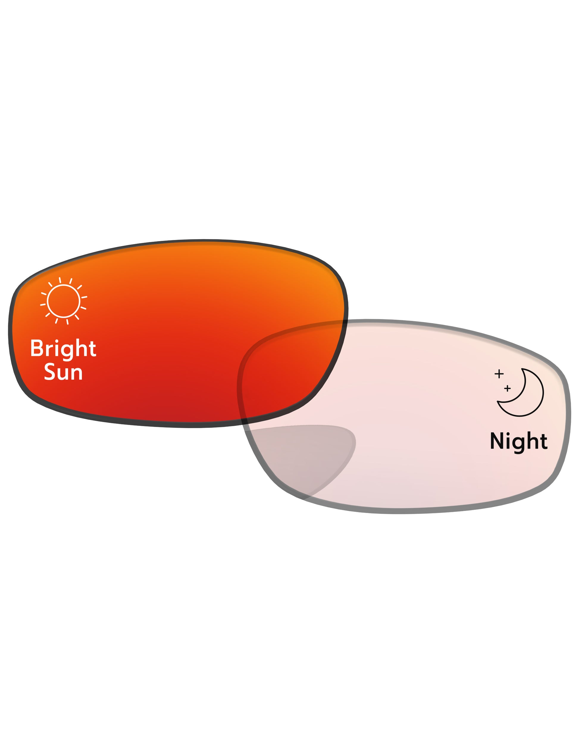 Eclipse Red Shield Photochromic-Pro+