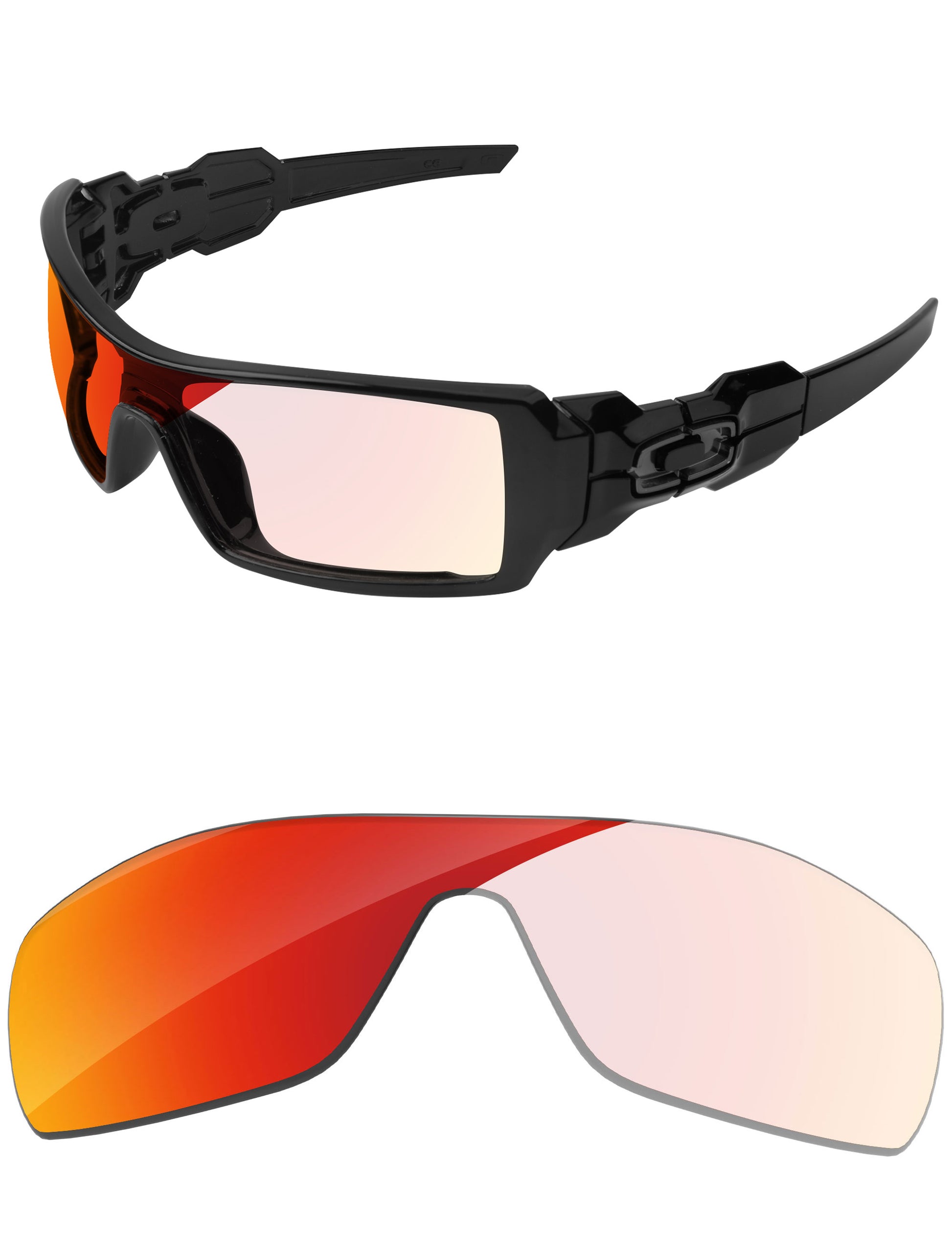 Eclipse Red Shield Photochromic-Pro+
