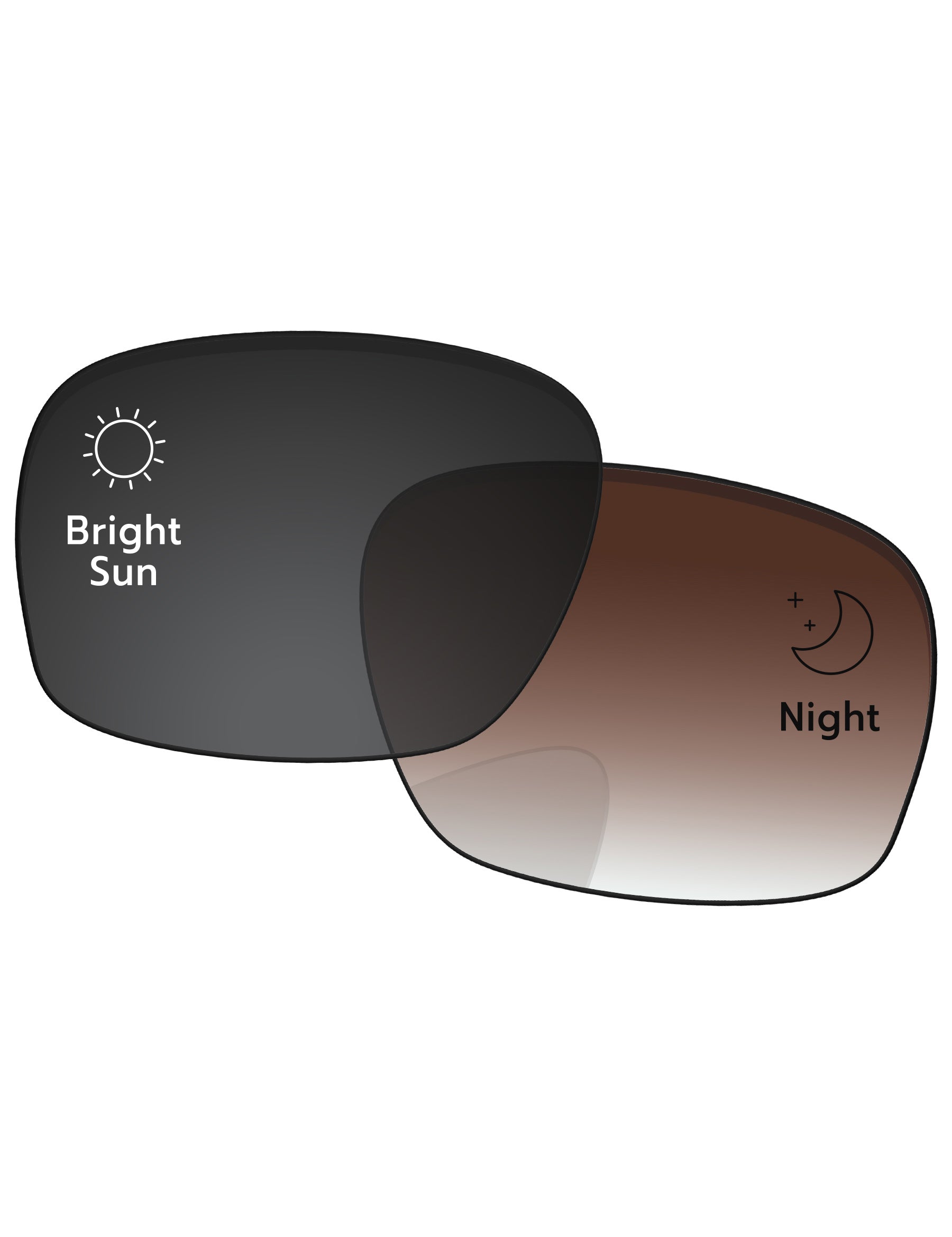Brown Gradient Gray Photochromic-Standard