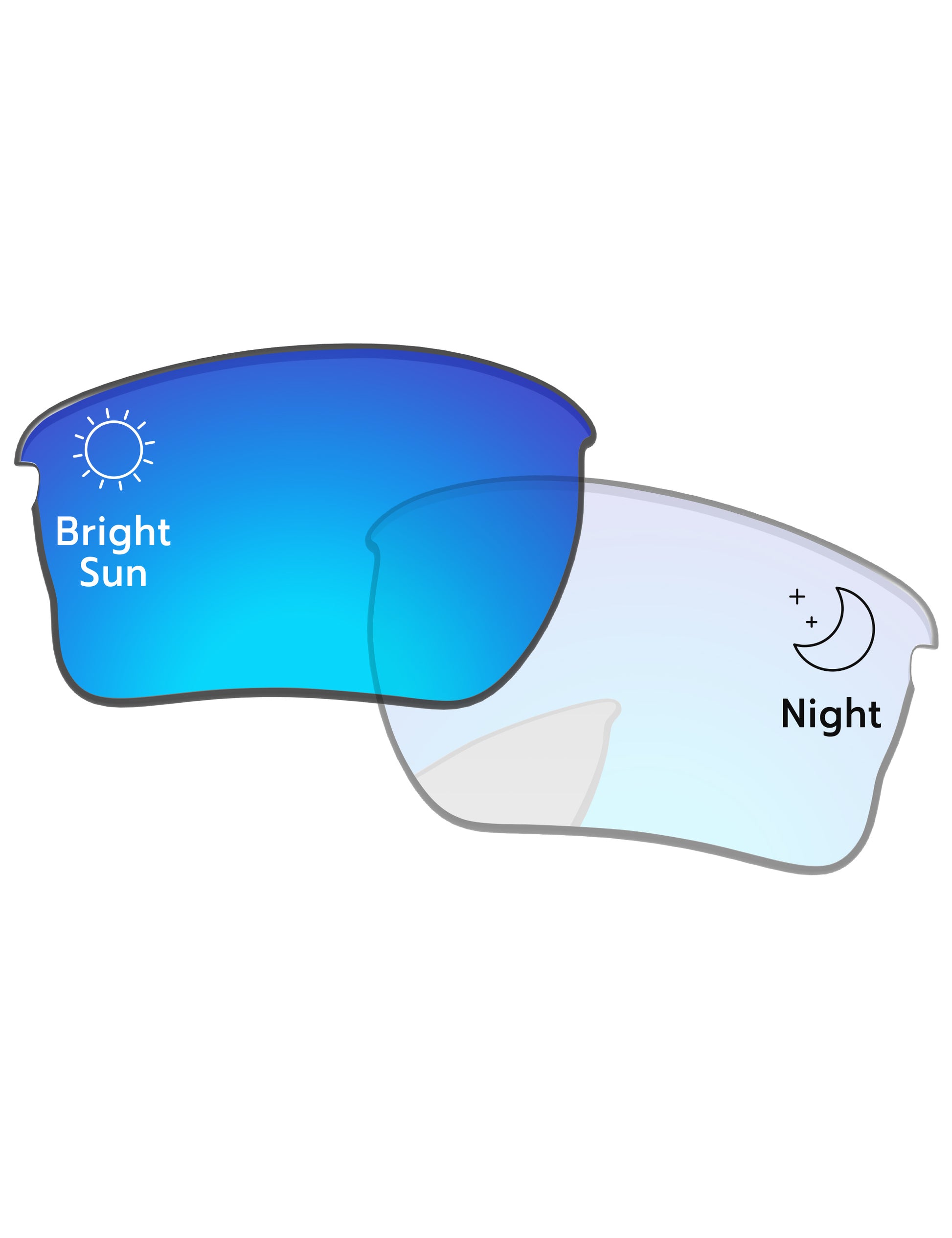 Eclipse Blue Shield Photochromic-Pro+