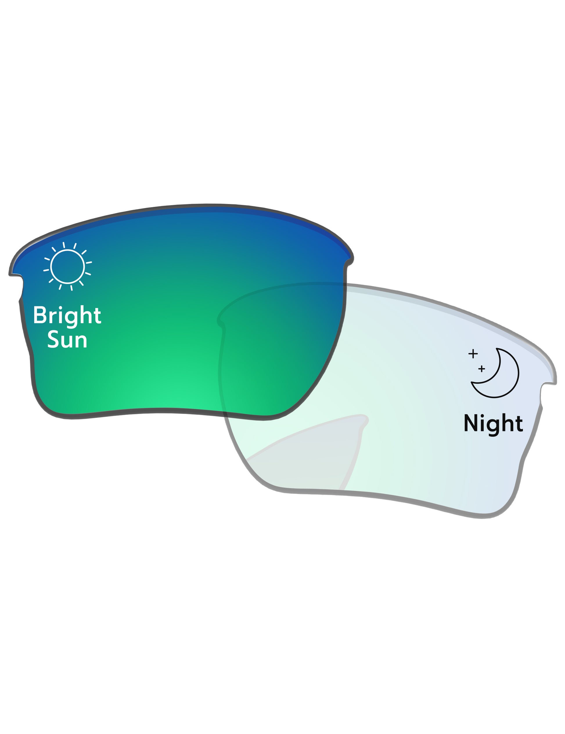 Eclipse Green Shield Photochromic-Pro+
