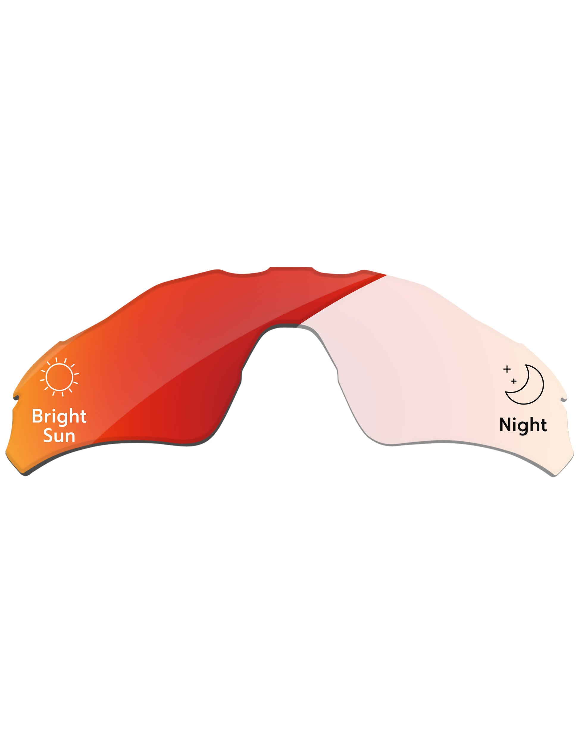 Eclipse Red Shield Photochromic-Pro+