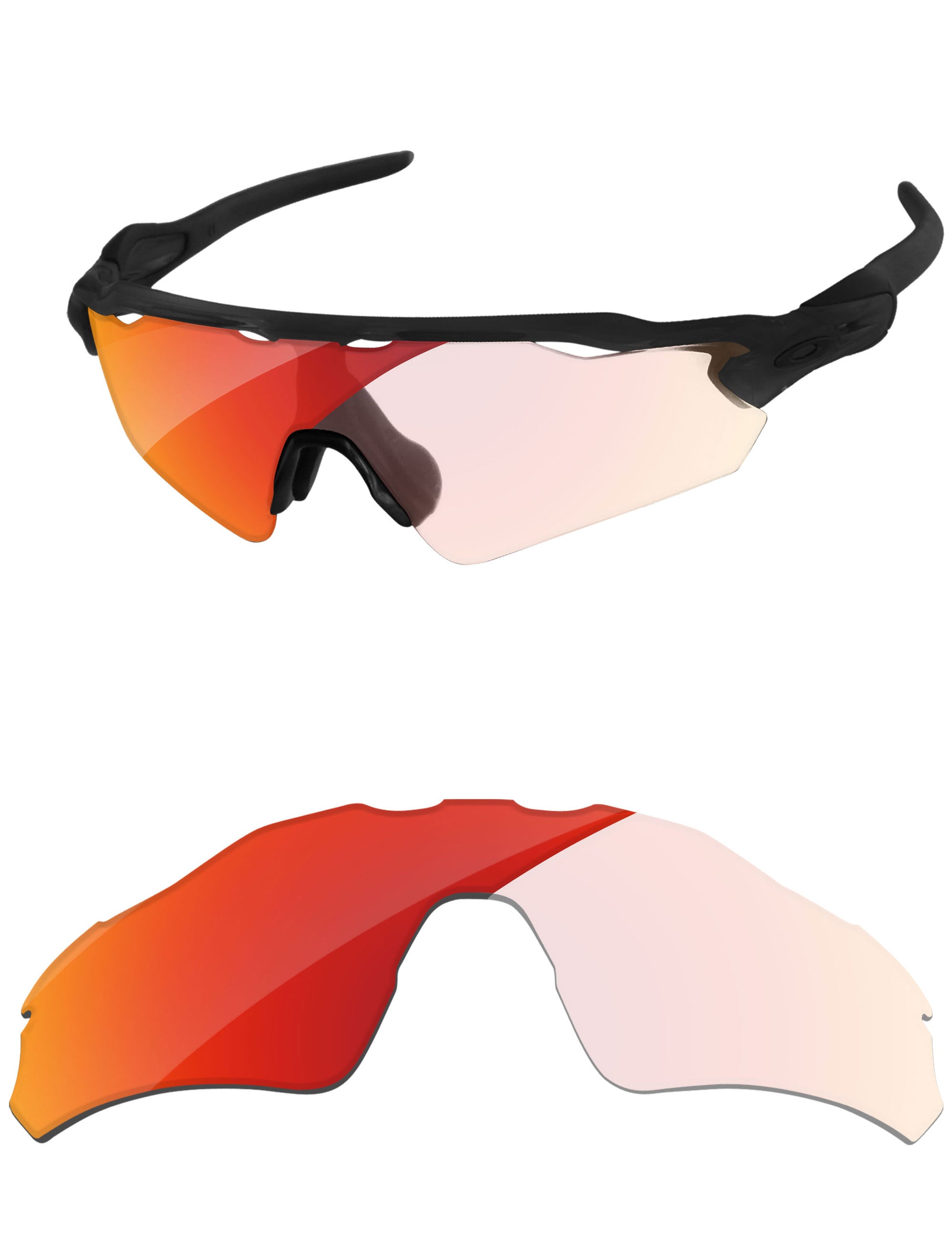 Eclipse Red Shield Photochromic-Pro+