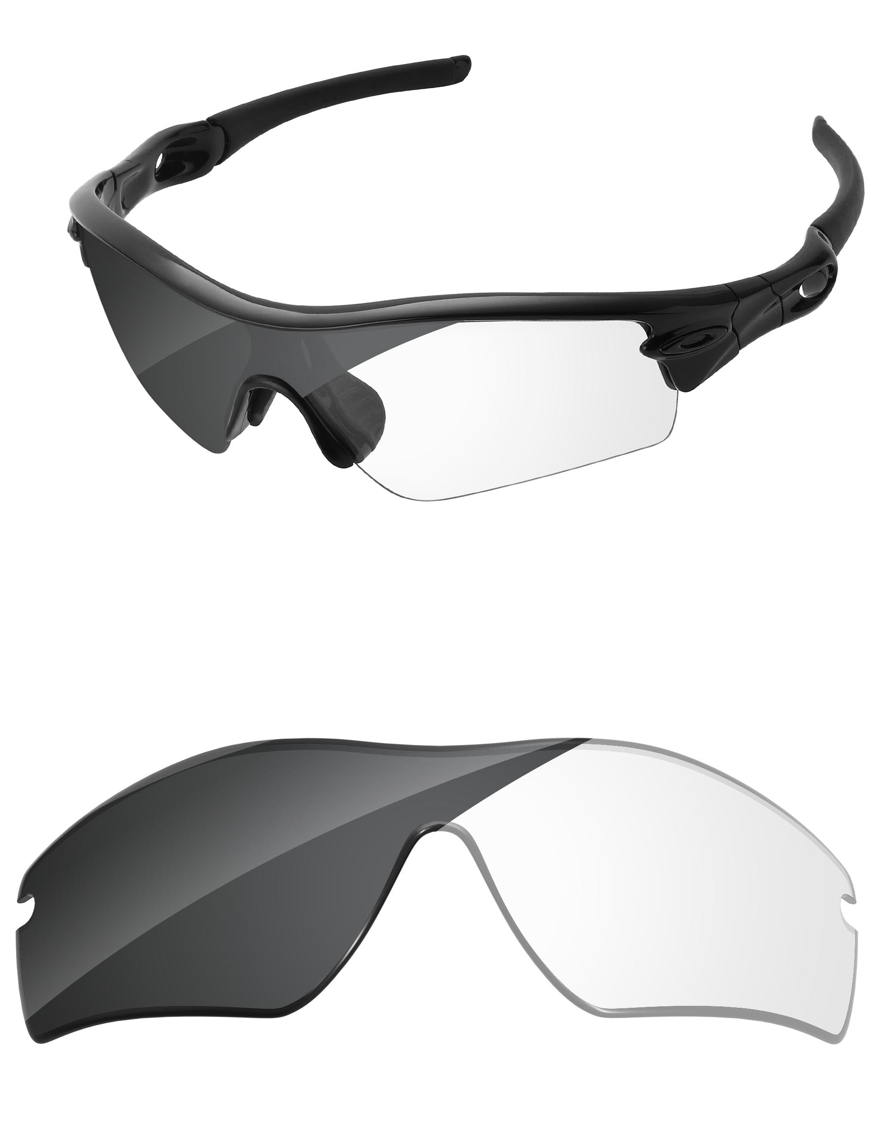 Eclipse Gray Photochromic Blue Light Blocking-Pro+