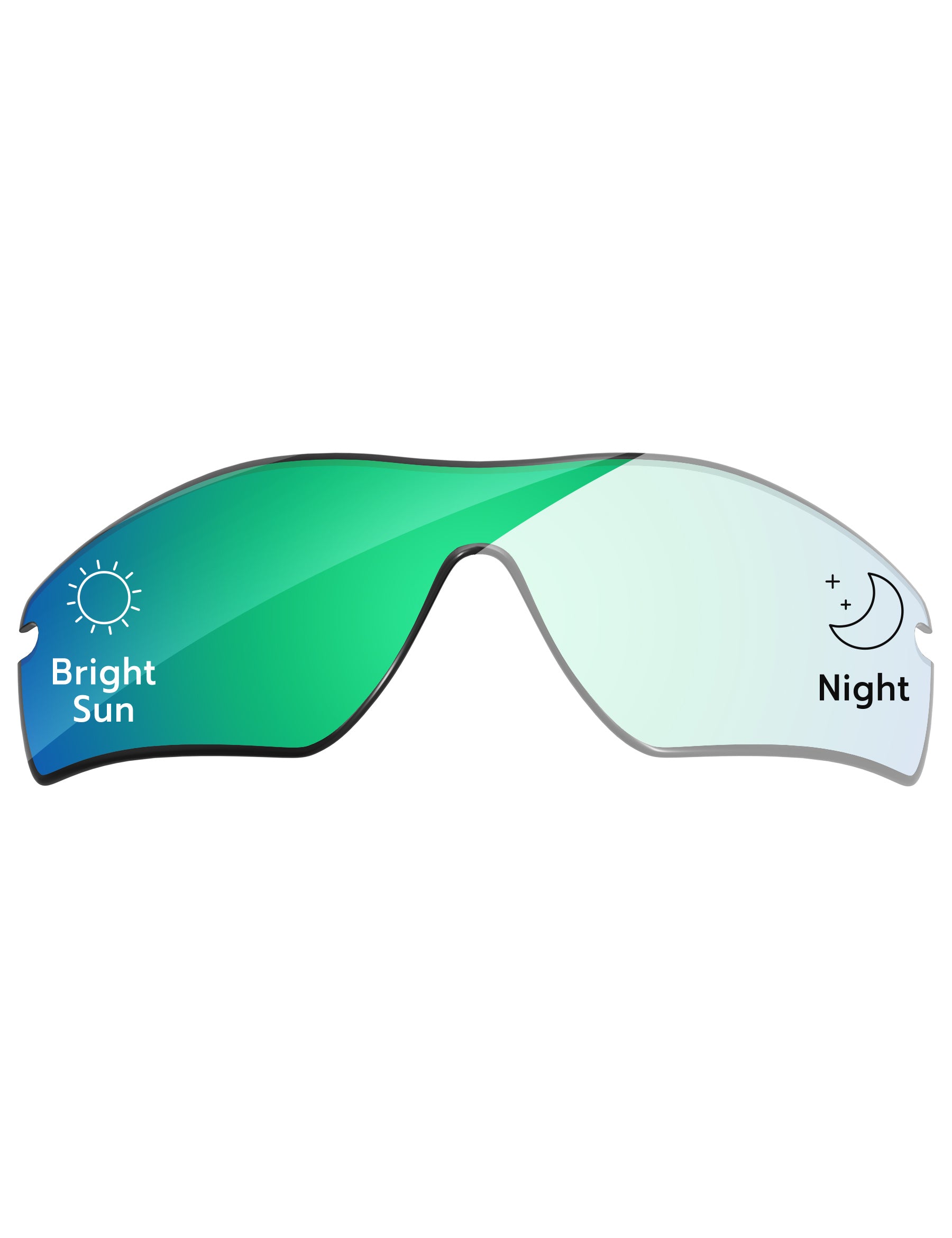 Eclipse Green Shield Photochromic-Pro+