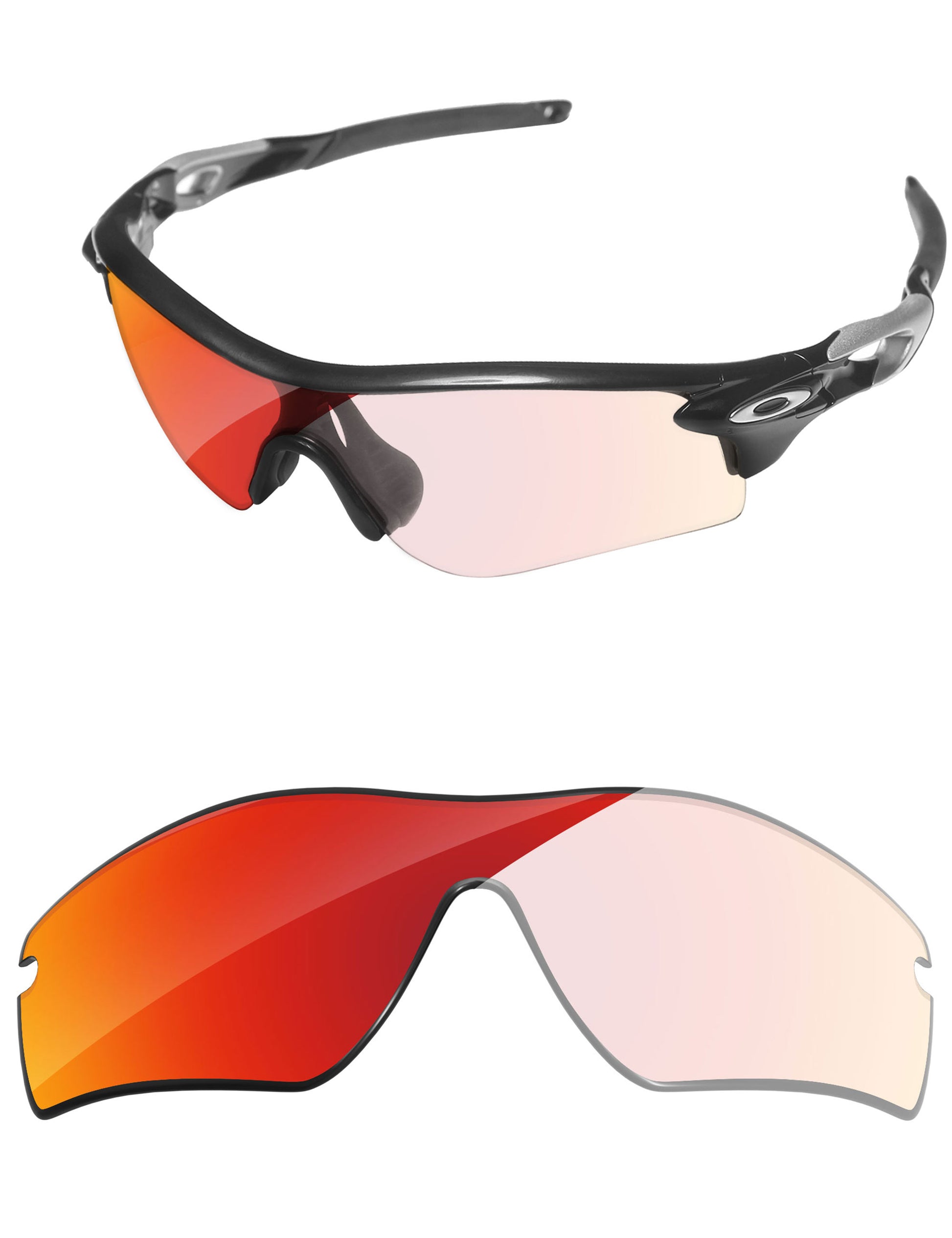Adapt Red Shield Photochromic-Pro+
