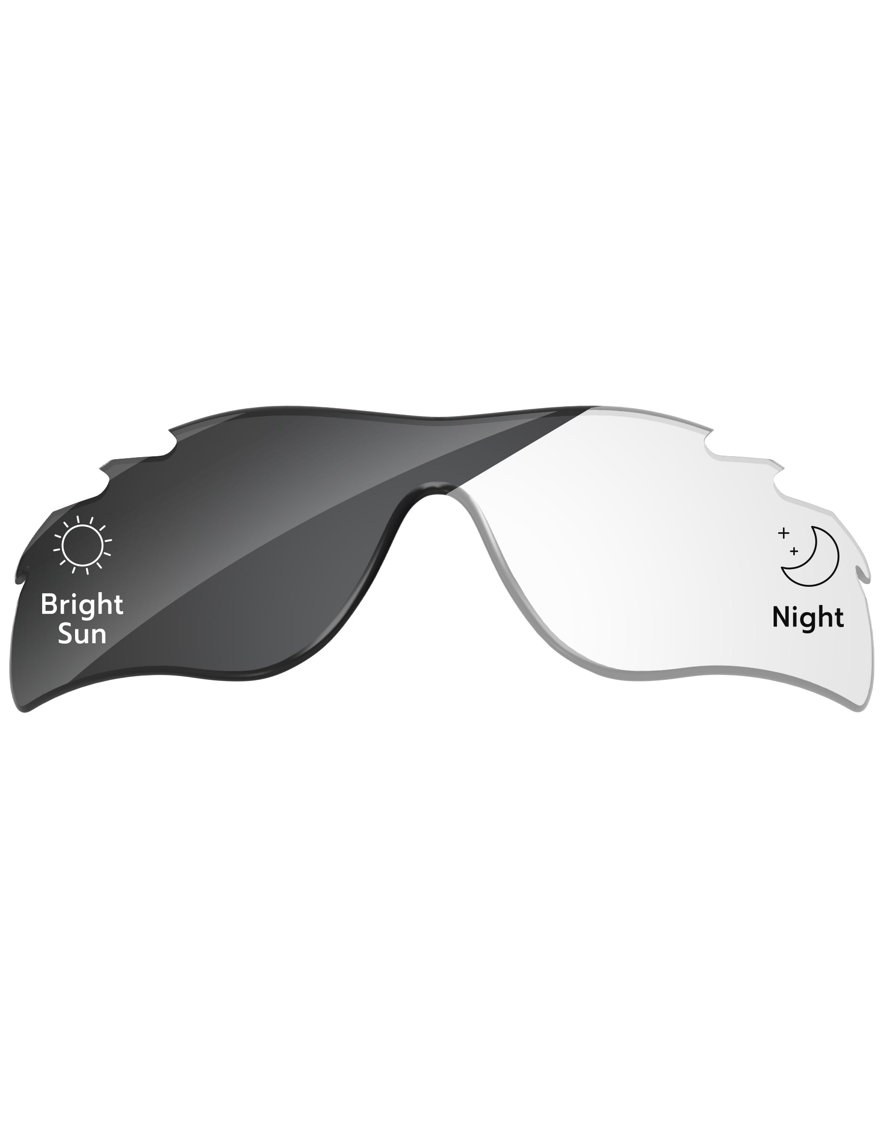 Eclipse Gray Photochromic Blue Light Blocking-Pro+