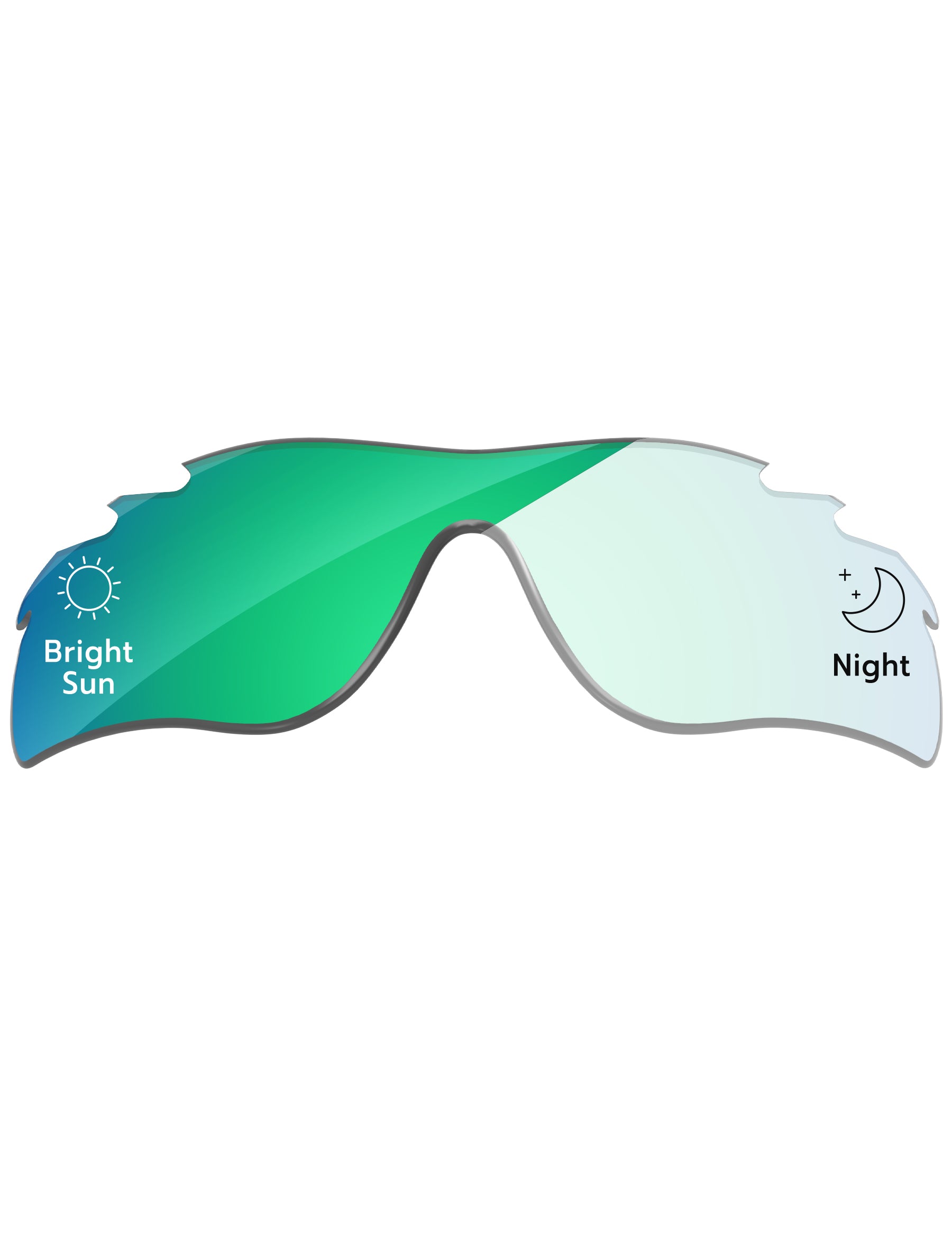 Eclipse Green Shield Photochromic-Pro+