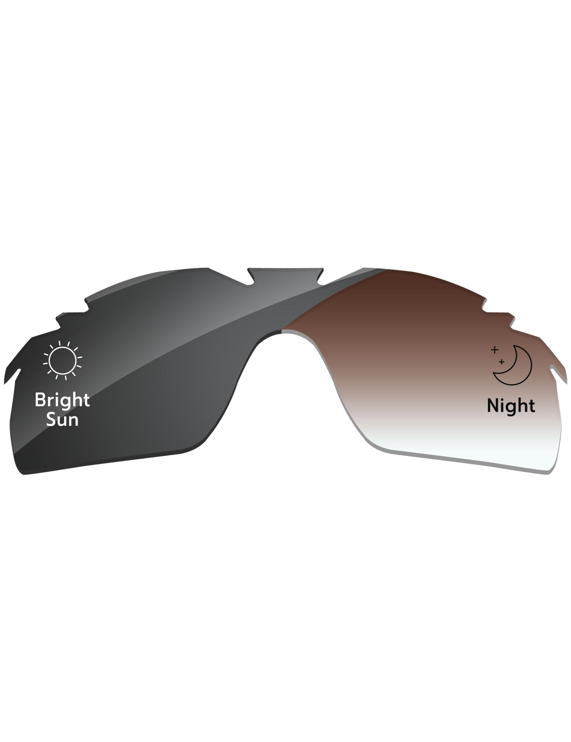 Brown Gradient Gray Photochromic-Standard