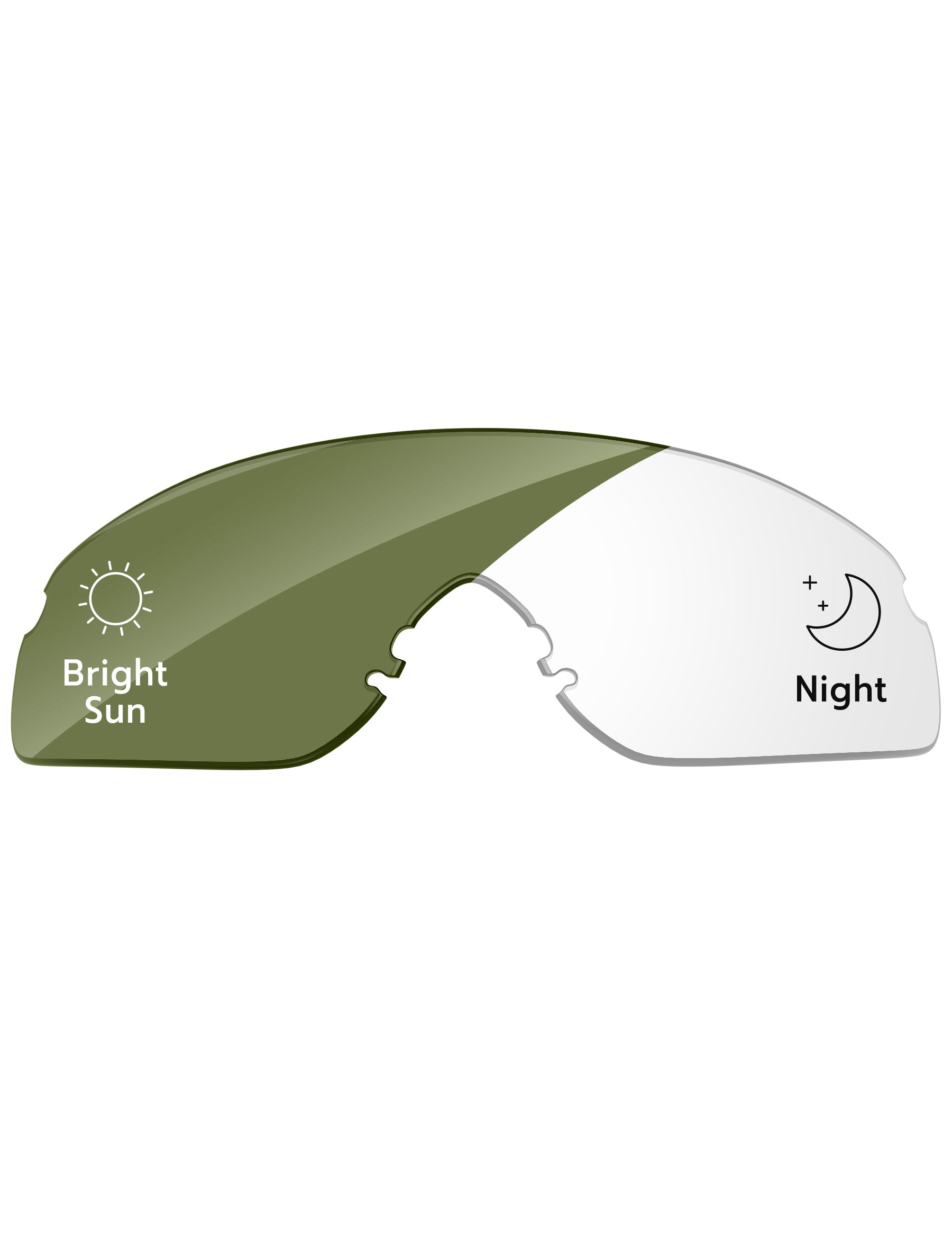 Replacement Lenses for Oakley RazorBlades