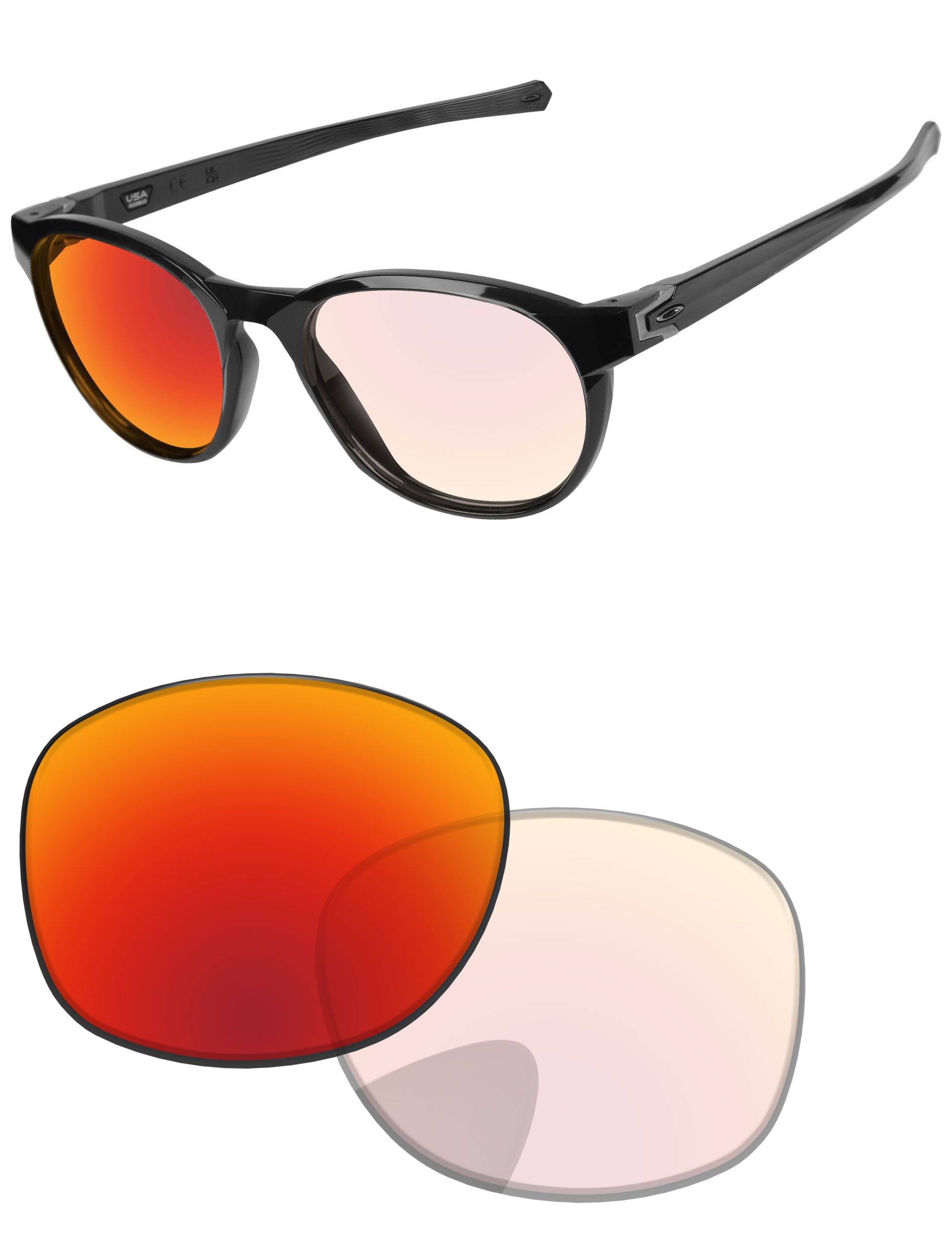 Eclipse Red Shield Photochromic-Pro+