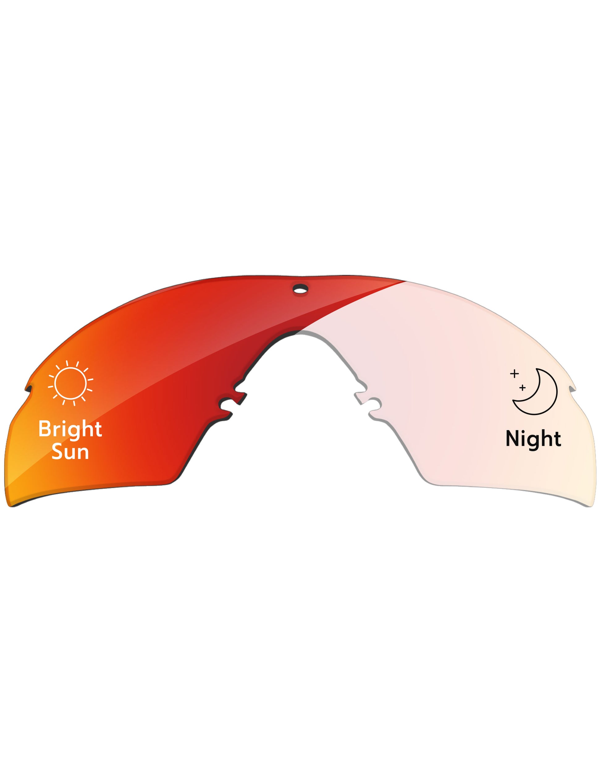 Adapt Red Shield Photochromic-Pro+