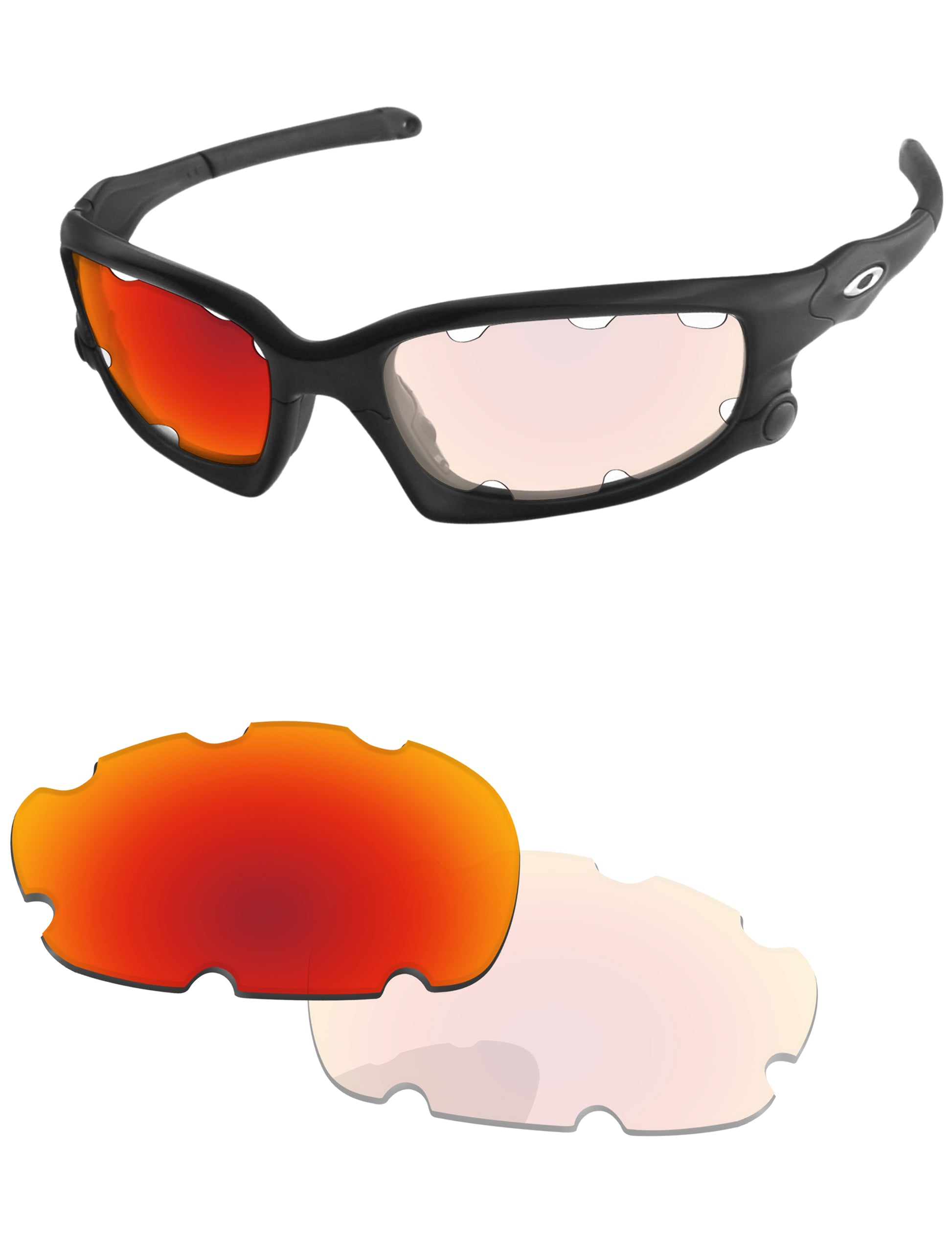 Adapt Red Shield Photochromic-Pro+