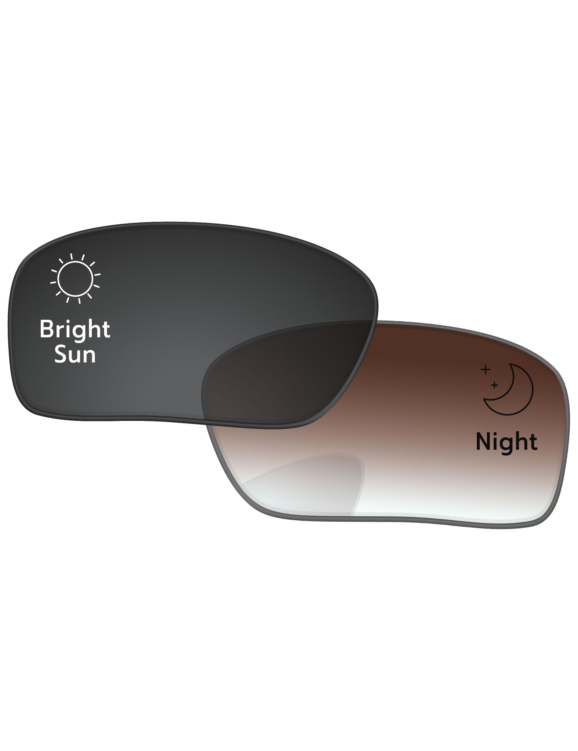 Brown Gradient Gray Photochromic-Standard