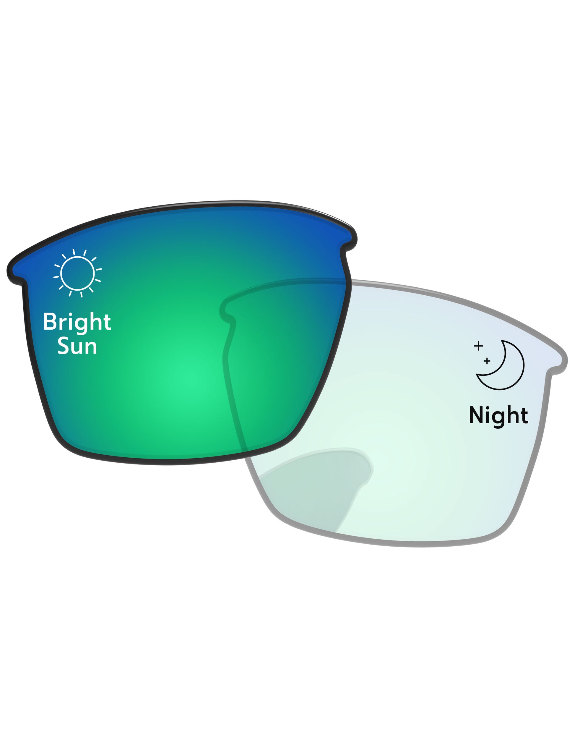 Eclipse Green Shield Photochromic-Pro+