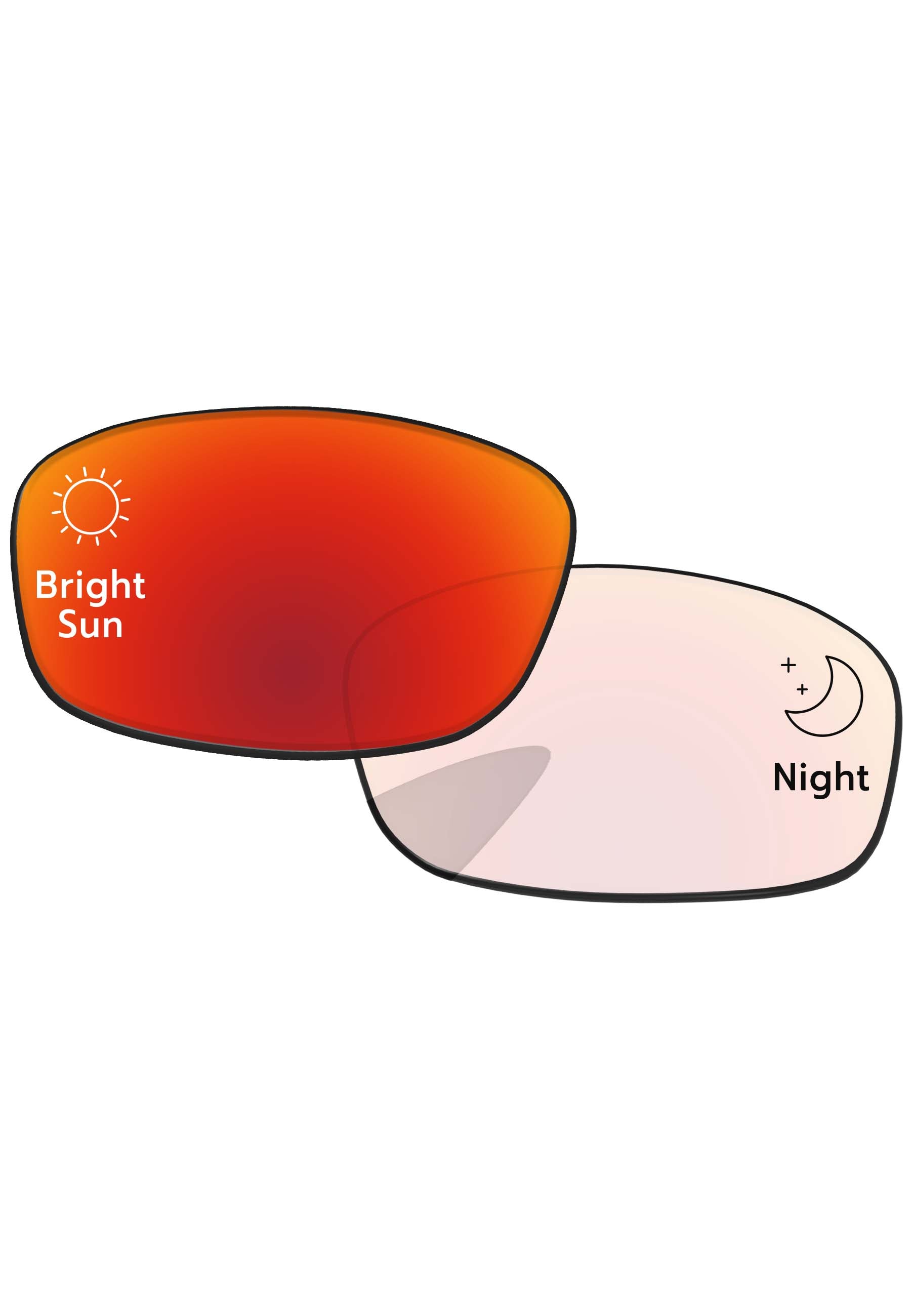 Eclipse Red Shield Photochromic-Pro+