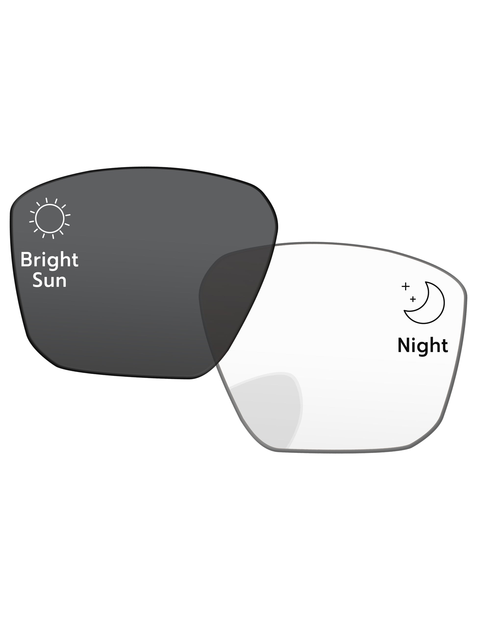 Eclipse Gray Photochromic Blue Light Blocking-Pro+