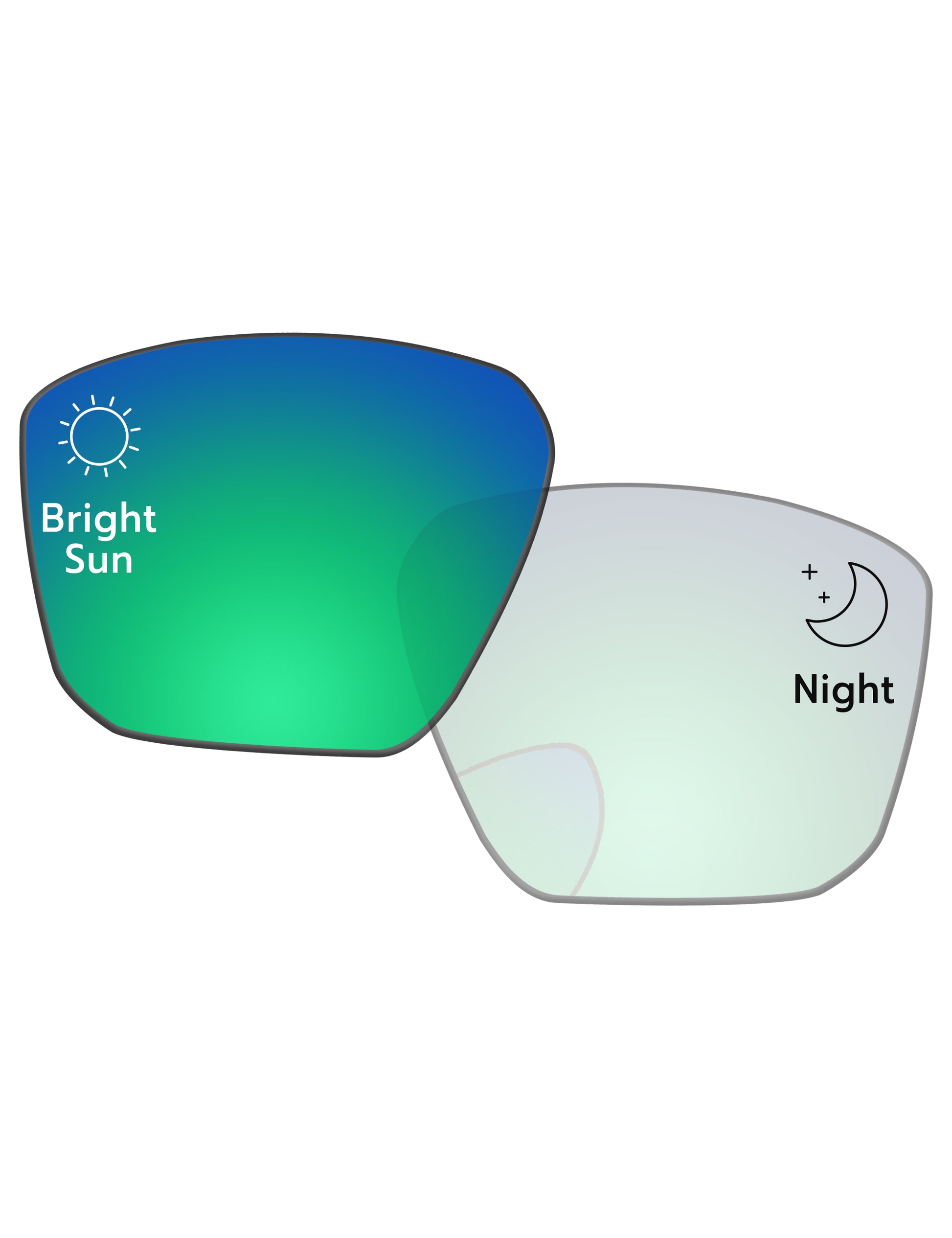 Eclipse Green Shield Photochromic-Pro+