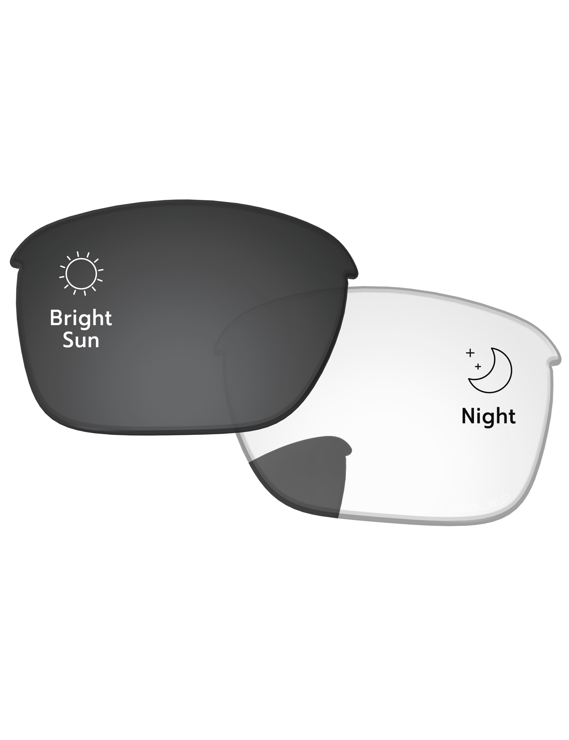 Eclipse Gray Photochromic Blue Light Blocking-Pro+
