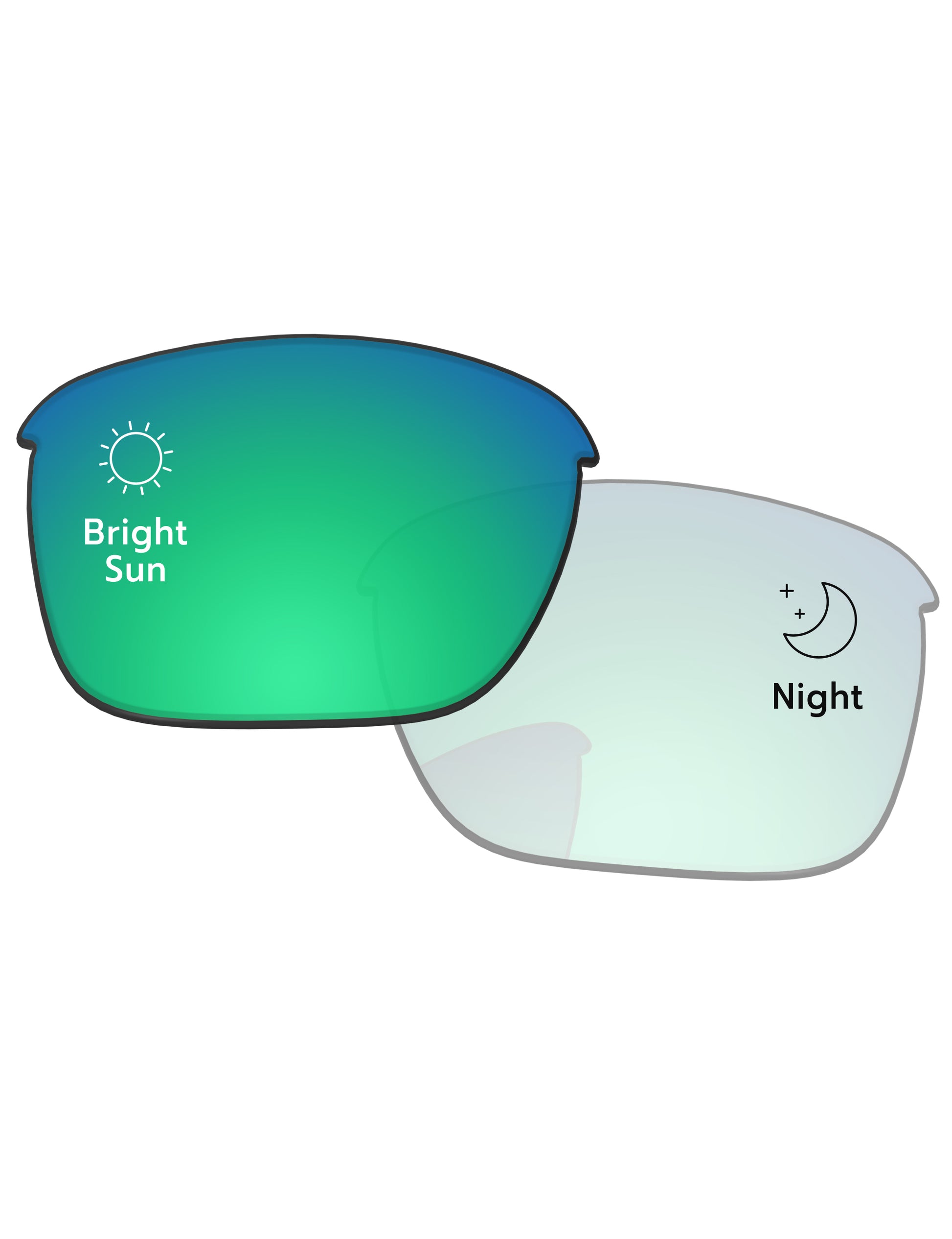 Eclipse Green Shield Photochromic-Pro+